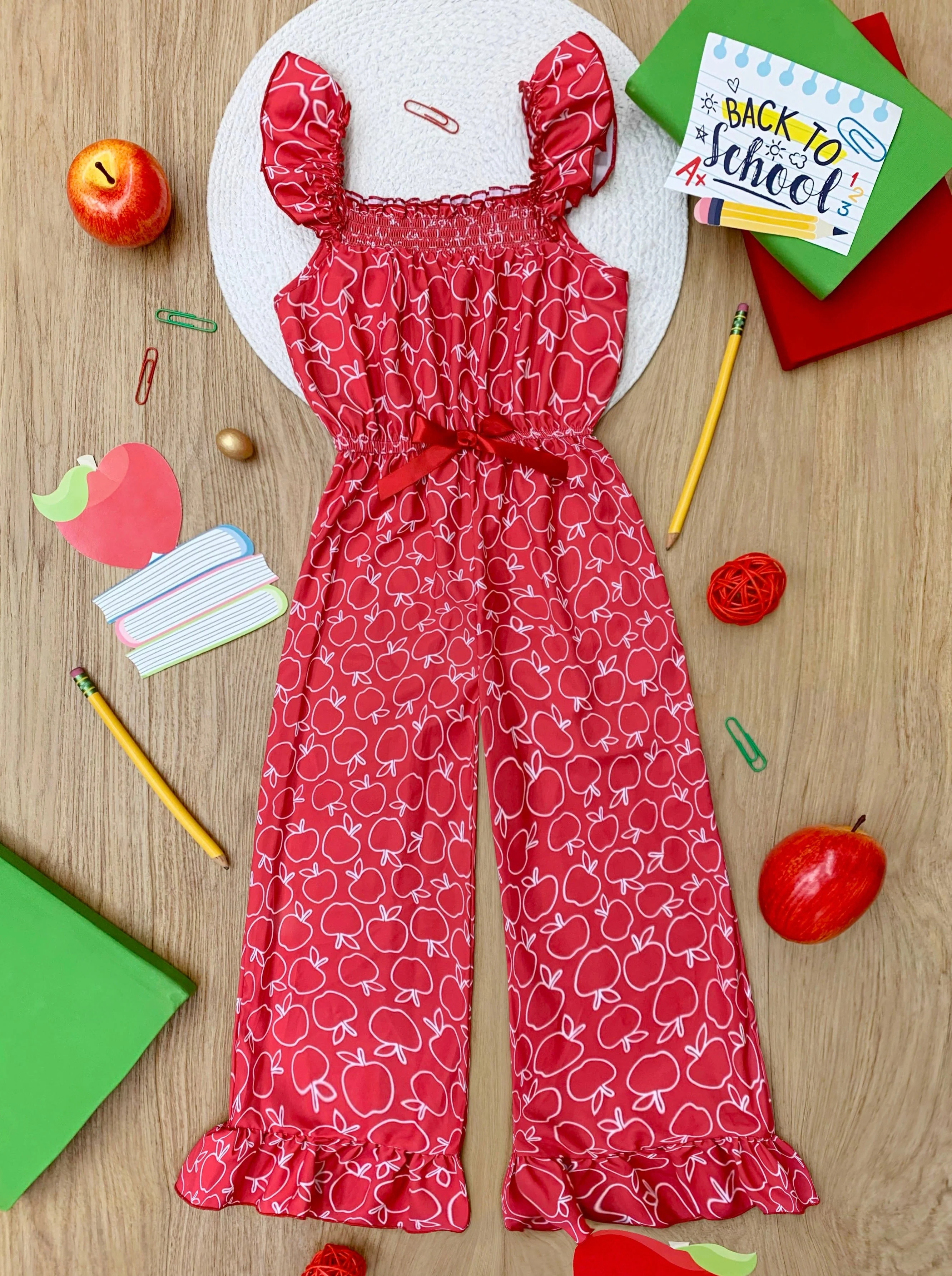 Class Muse Red Apple Jumpsuit - Image 4