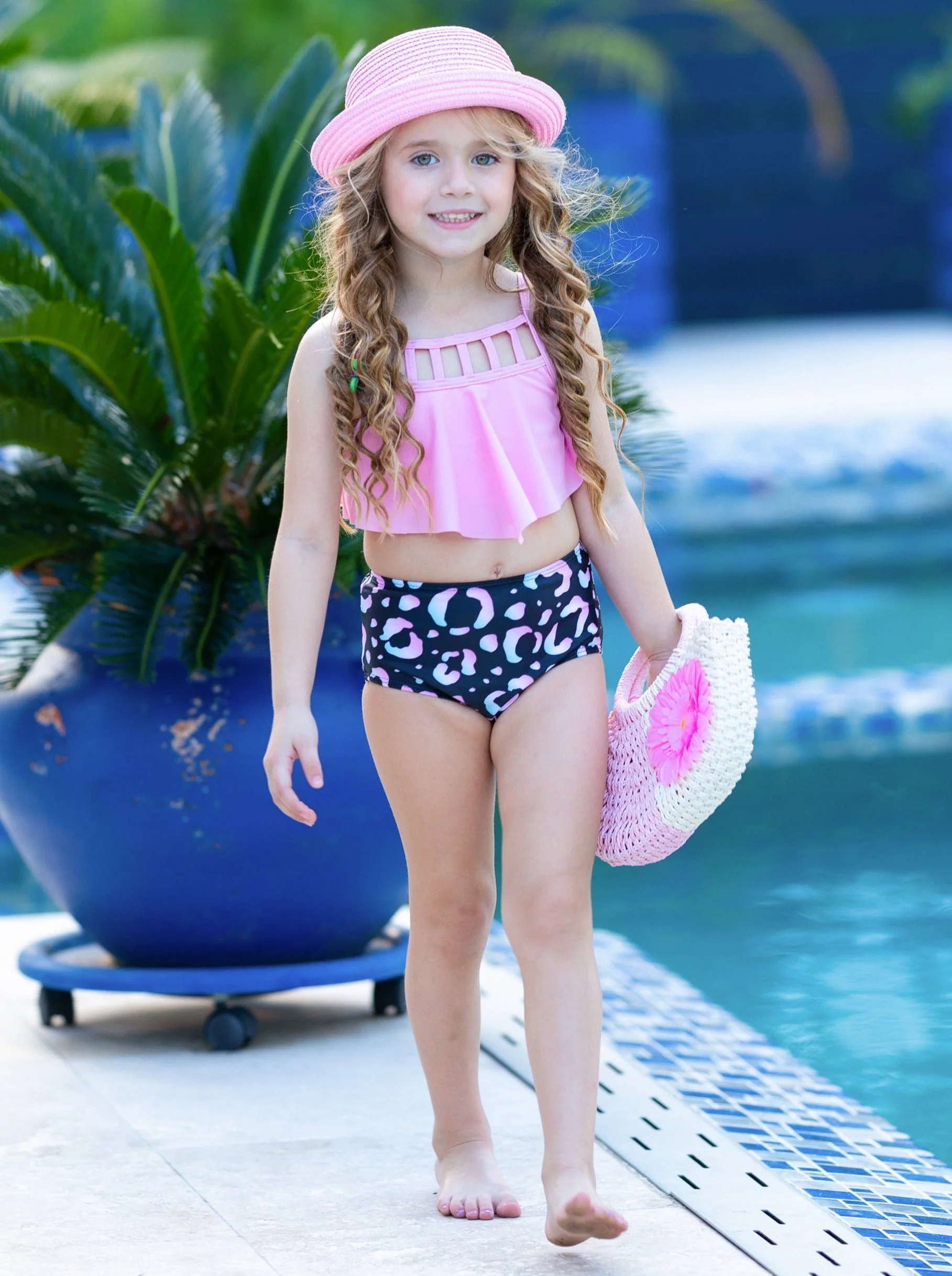 Summer Starts Now Animal Print Two Piece Swimsuit - Image 2