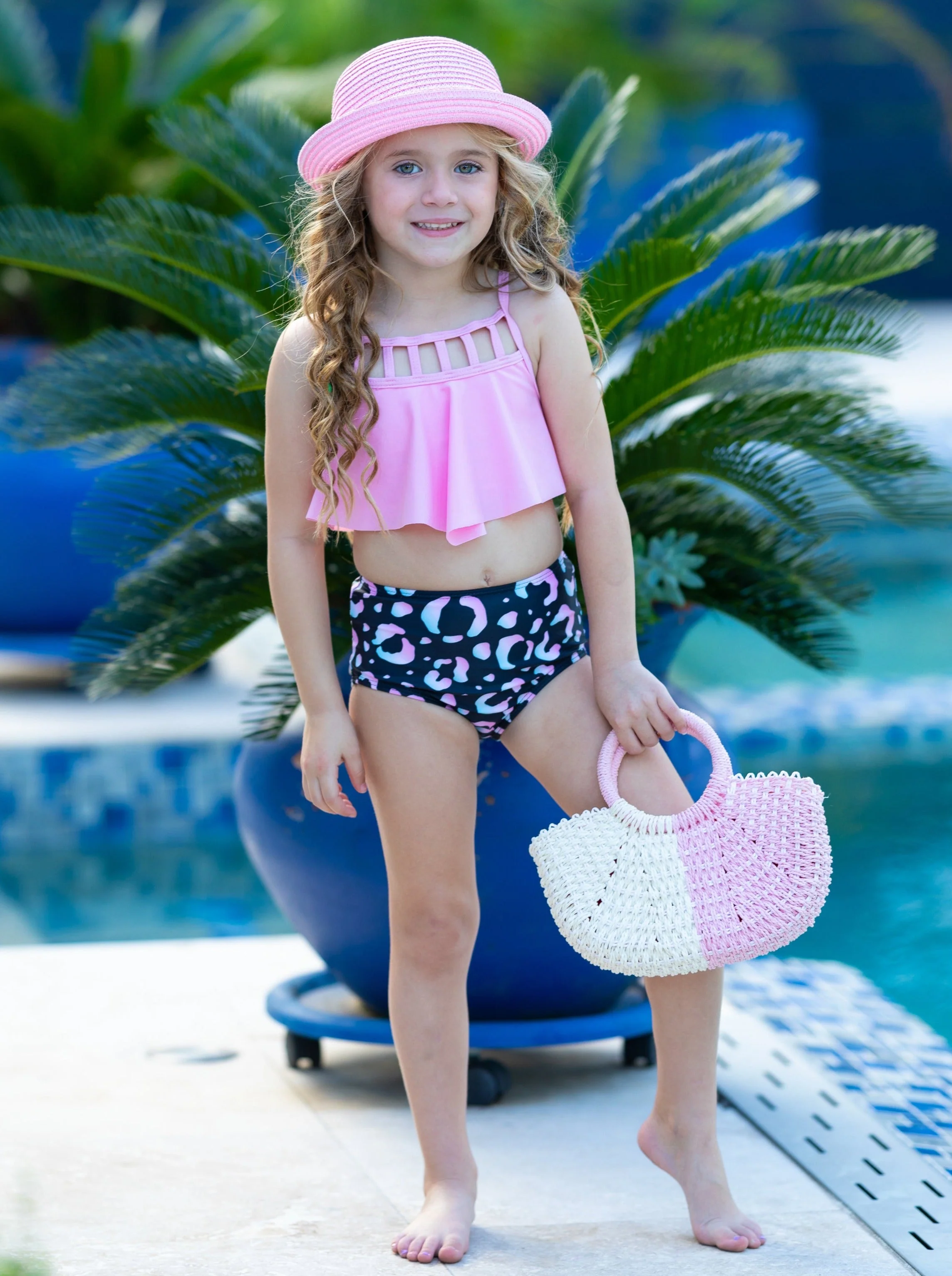 Summer Starts Now Animal Print Two Piece Swimsuit - Image 4