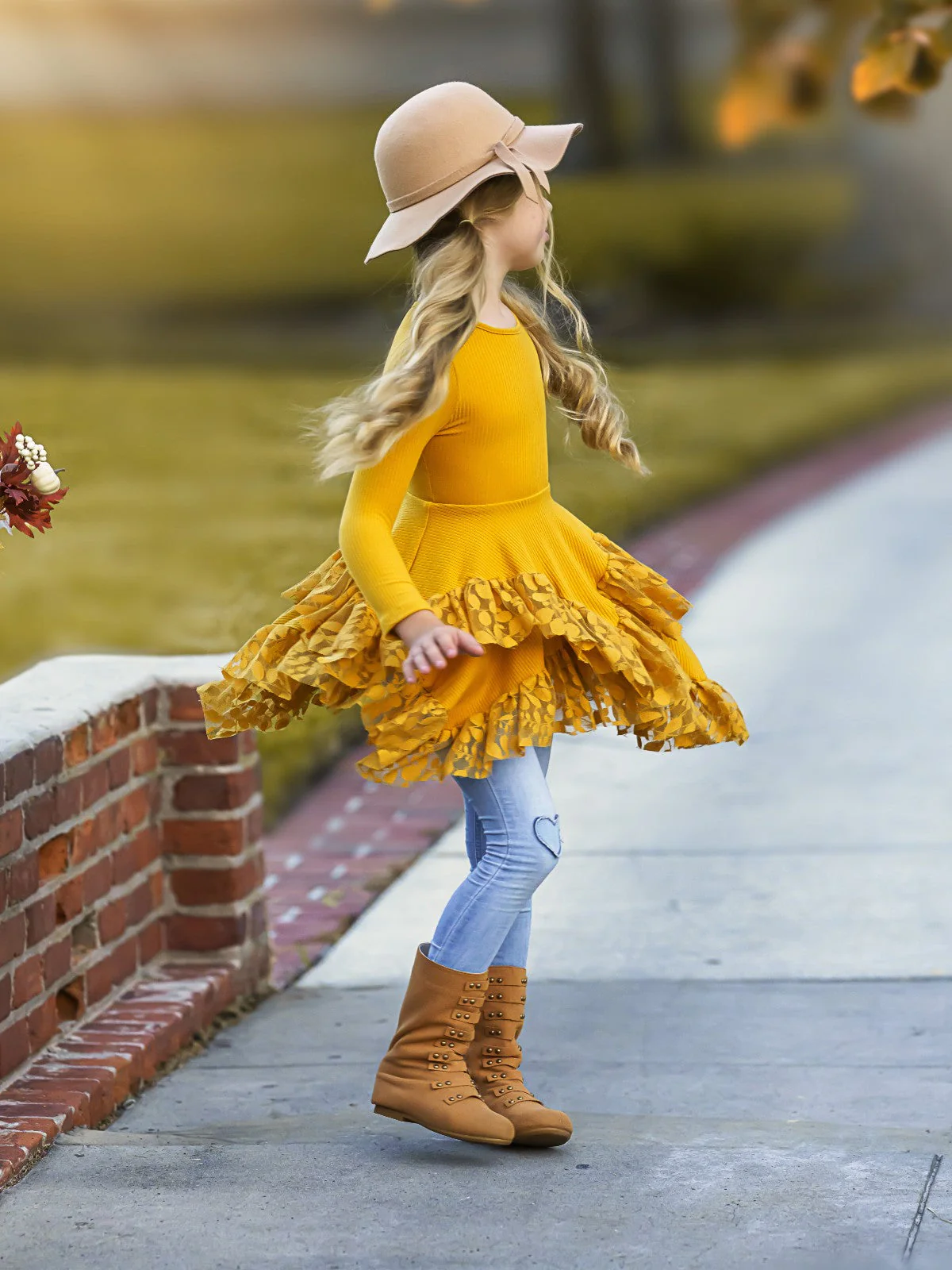 Style Queen Marigold Tunic Dress - Image 5