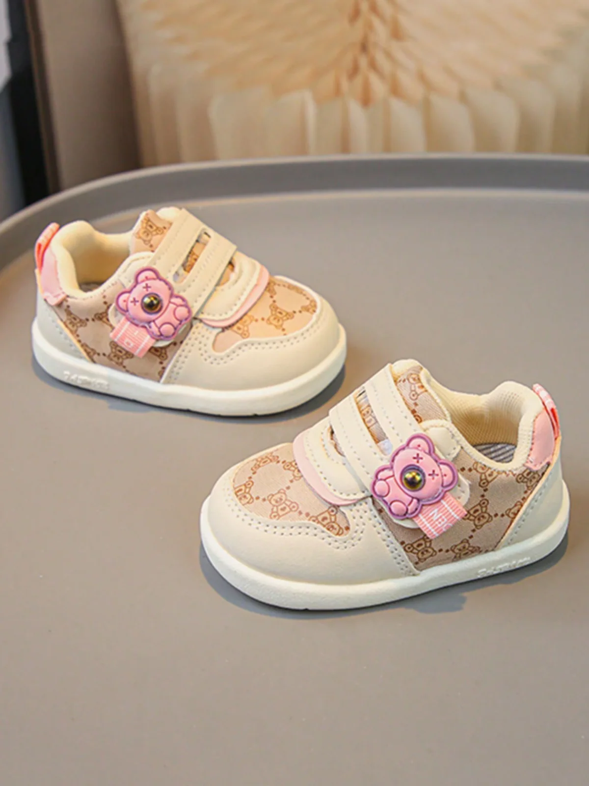 Girls Adorable Animal Sneakers by Liv and Mia - Image 3