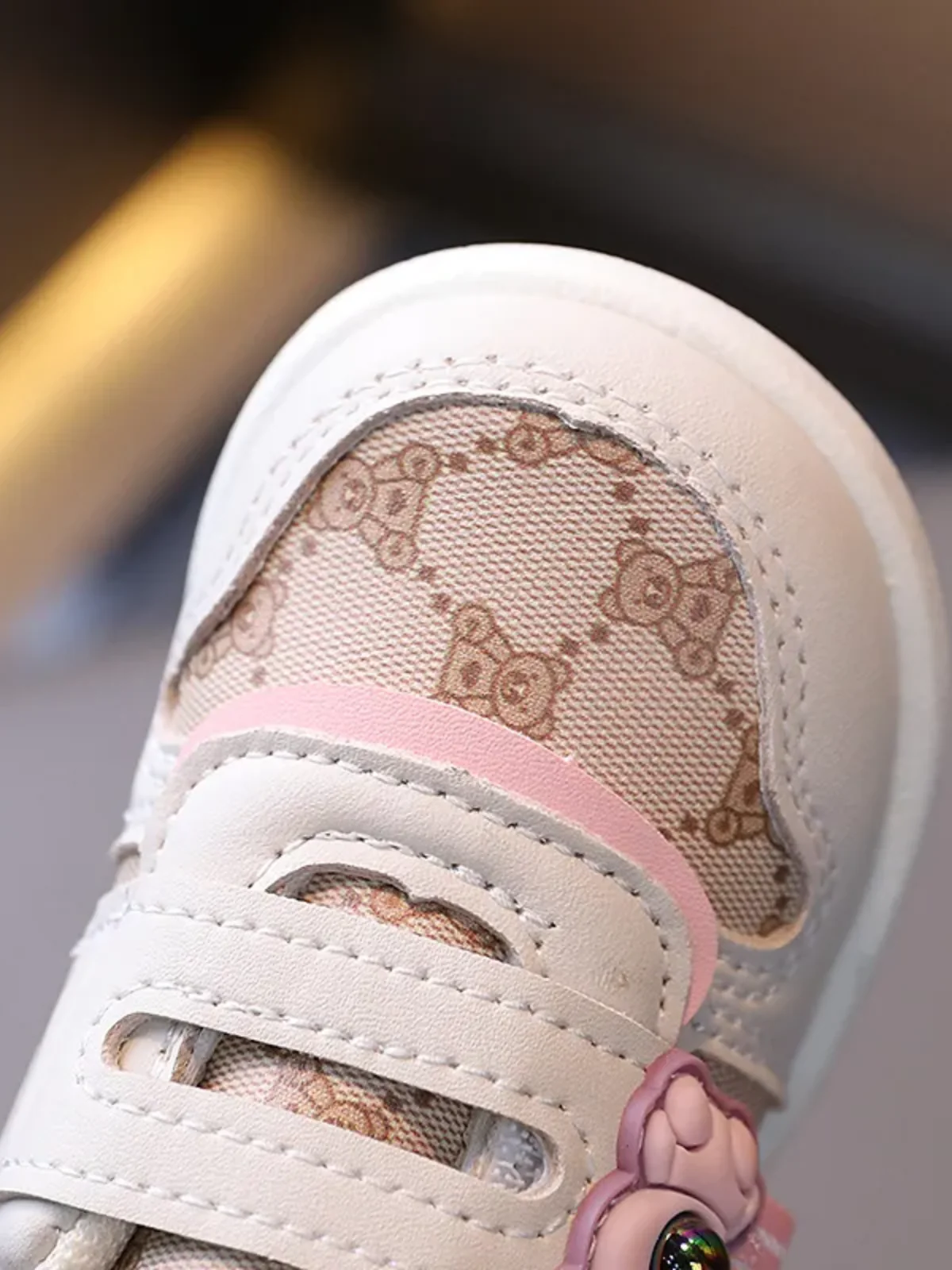 Girls Adorable Animal Sneakers by Liv and Mia - Image 5