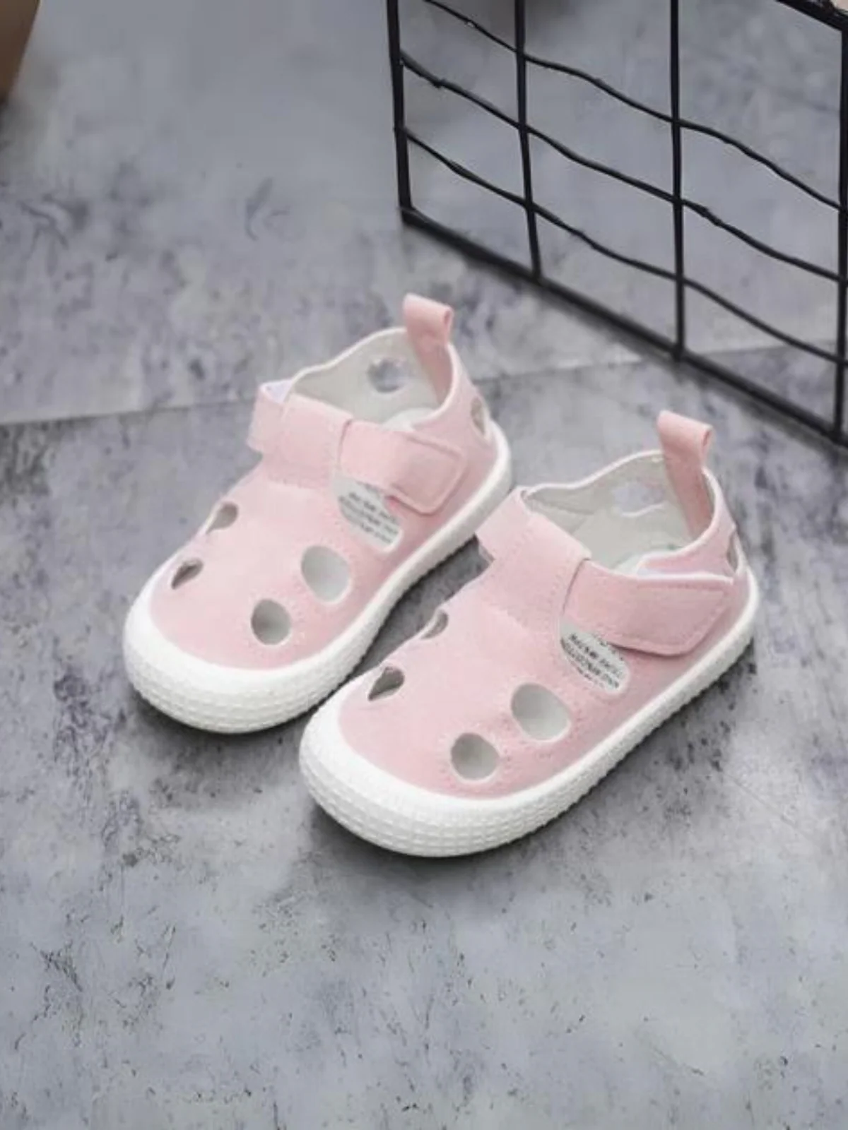 Girls Adorable Polka Dot Sandals By Liv and Mia - Image 2