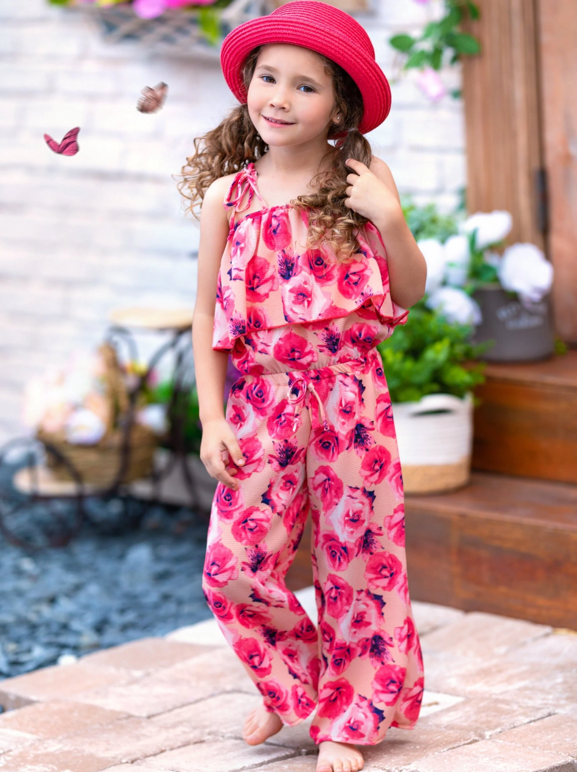 All Rose No Thorn Cold Shoulder Jumpsuit - Image 2