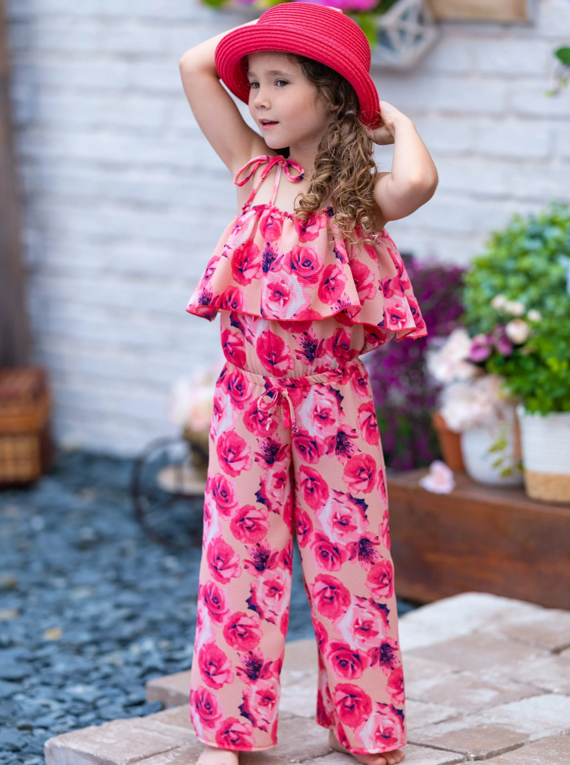 All Rose No Thorn Cold Shoulder Jumpsuit - Image 7