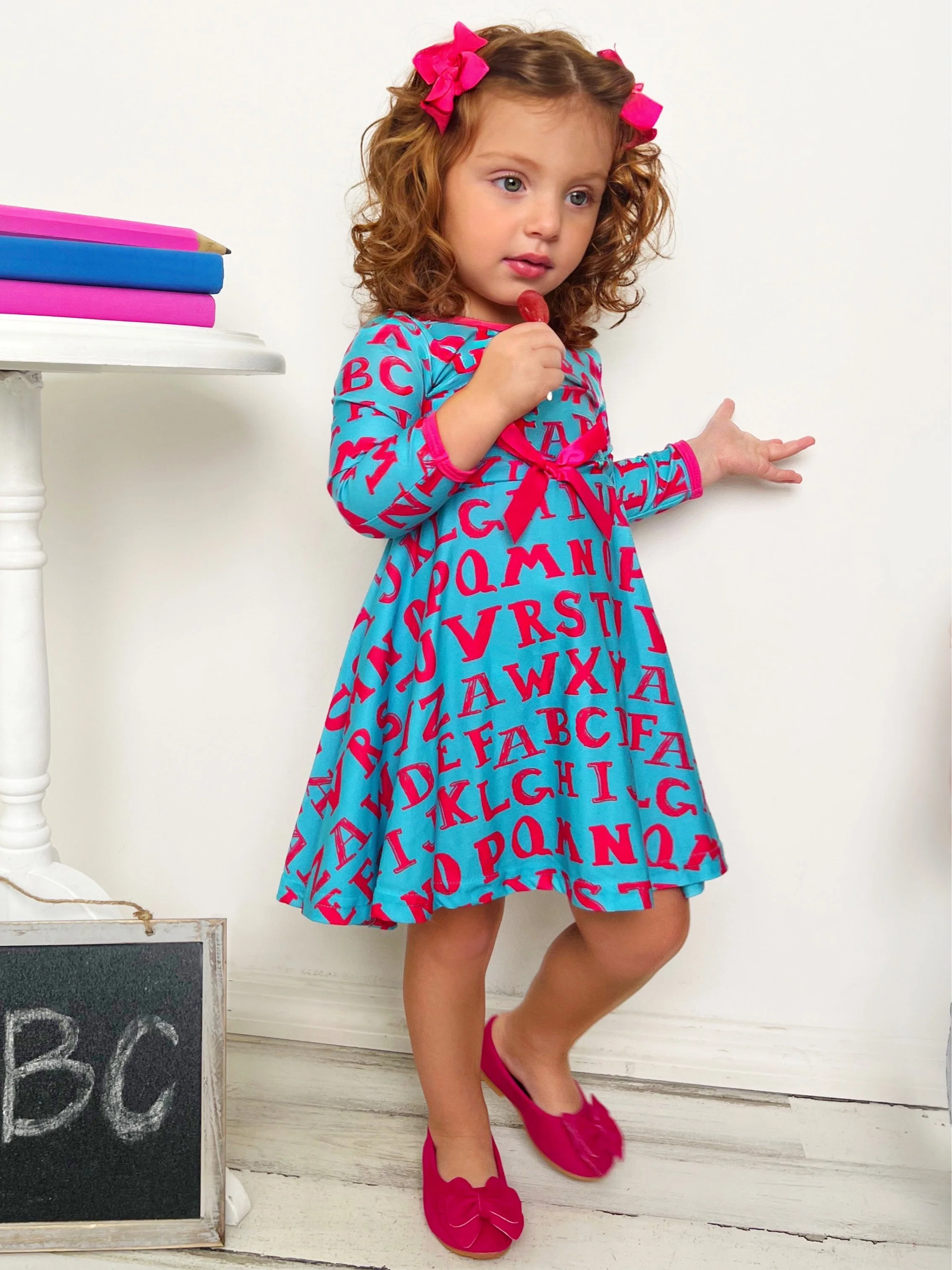 Easy As ABC Alphabet Dress - Image 3