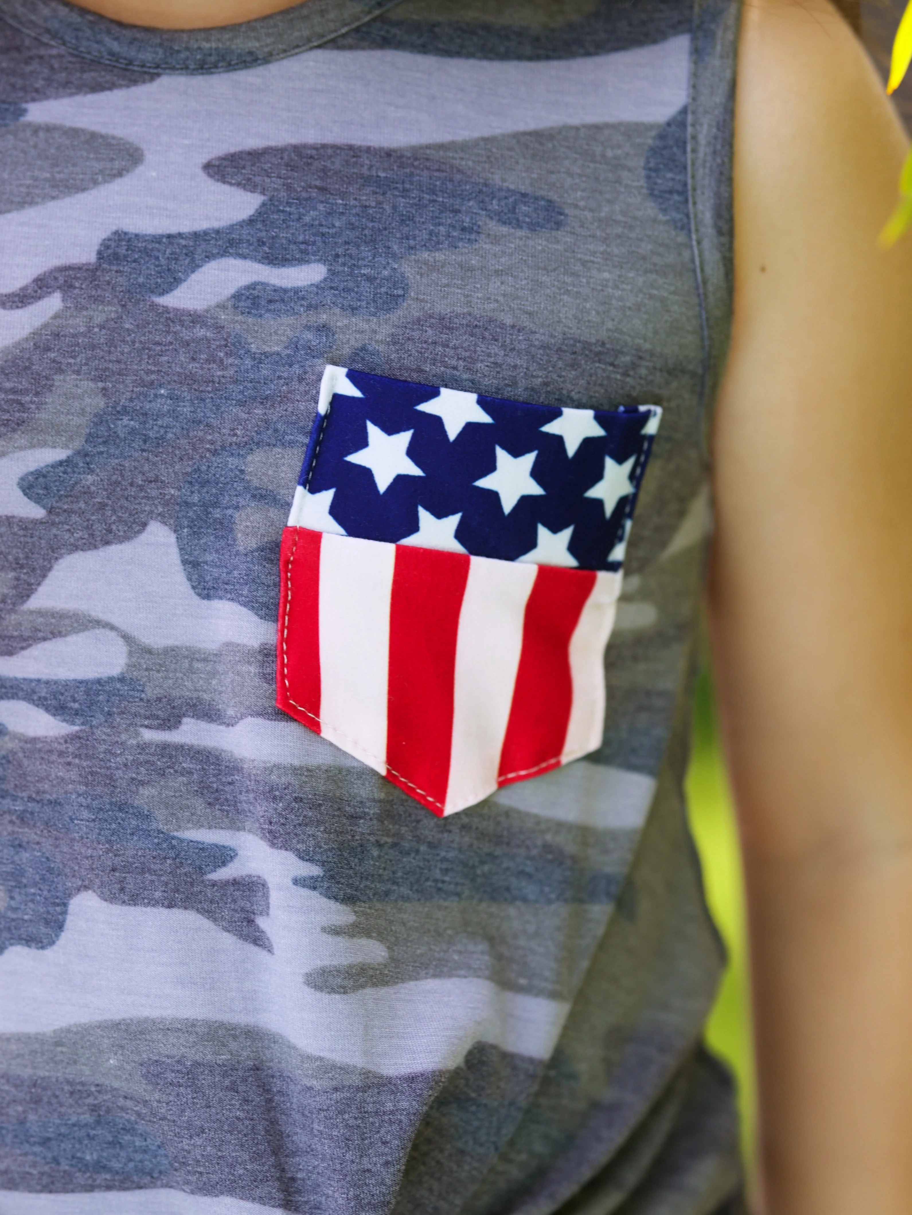 Strong Pride Camo Top - Image 2