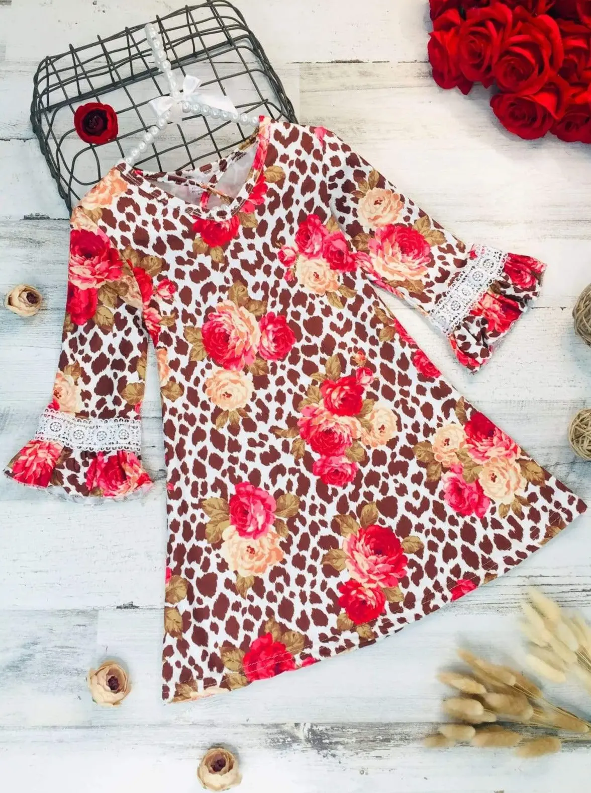 Animal Print Cuteness A-Line Dress - Image 3