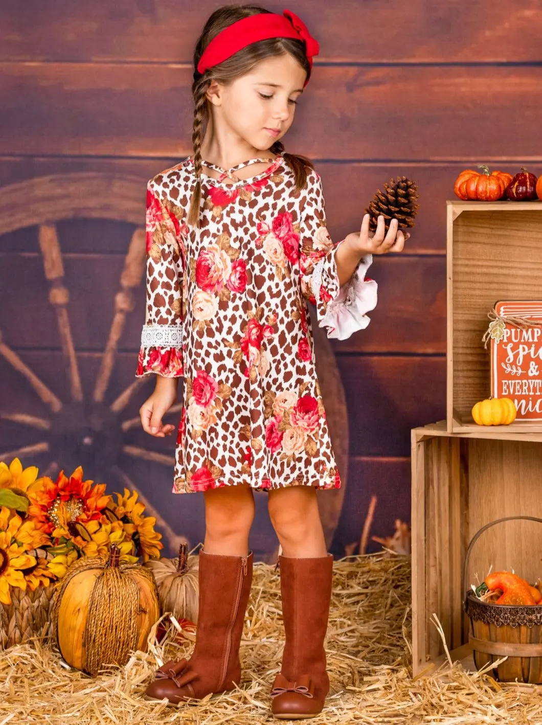 Animal Print Cuteness A-Line Dress - Image 4