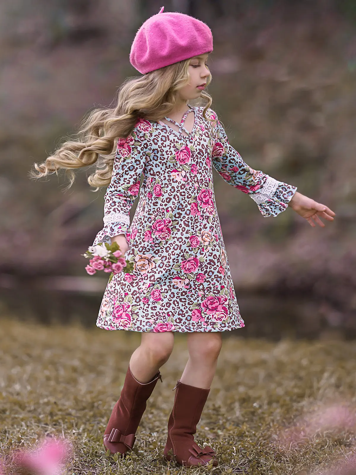 Animal Print Cuteness A-Line Dress - Image 5