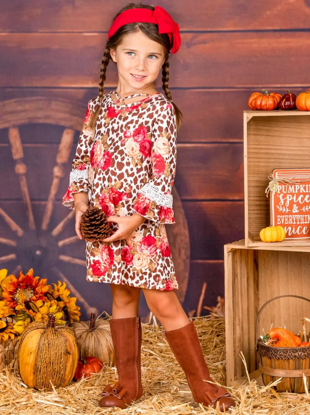 Animal Print Cuteness A-Line Dress - Image 6