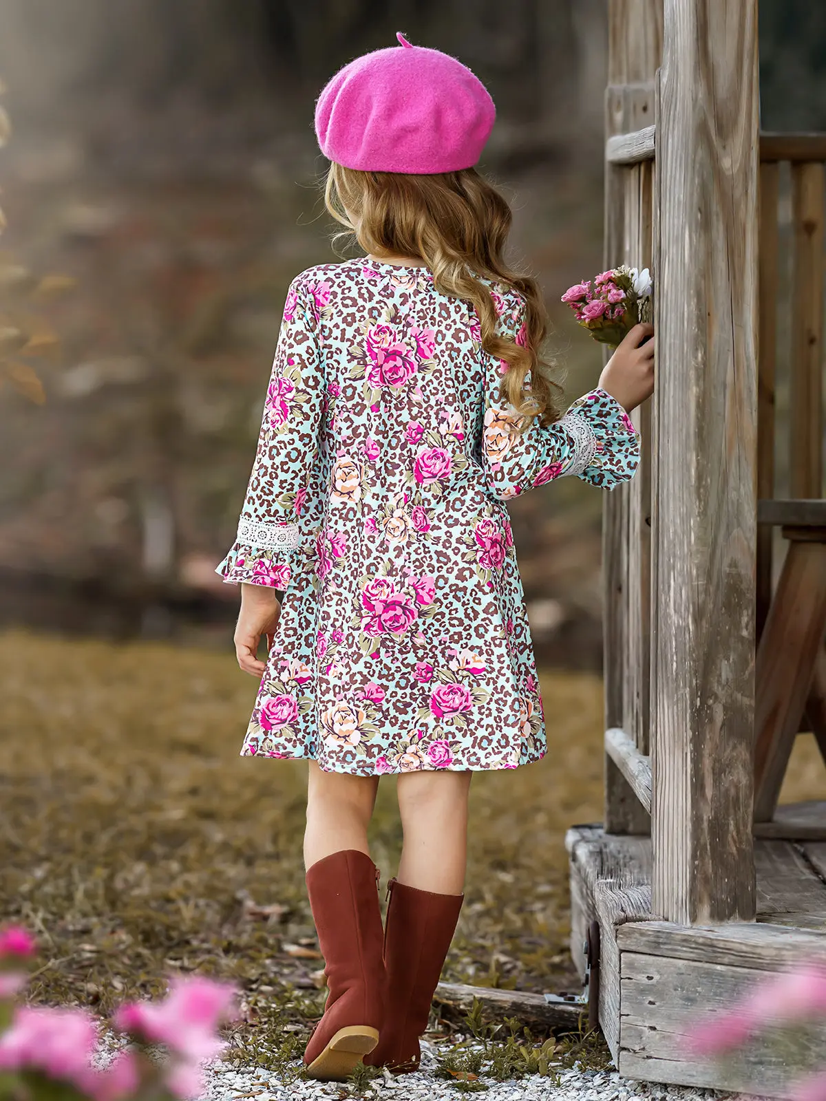 Animal Print Cuteness A-Line Dress - Image 9