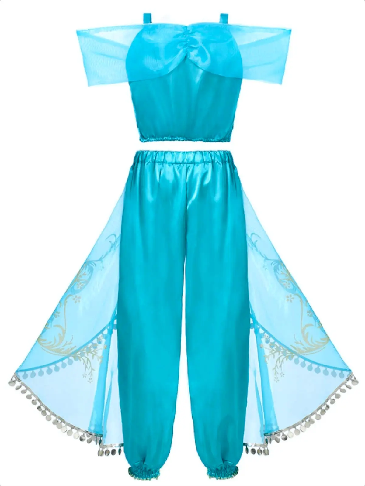 Girls Arabian Nights Princess Costume Set - Image 6