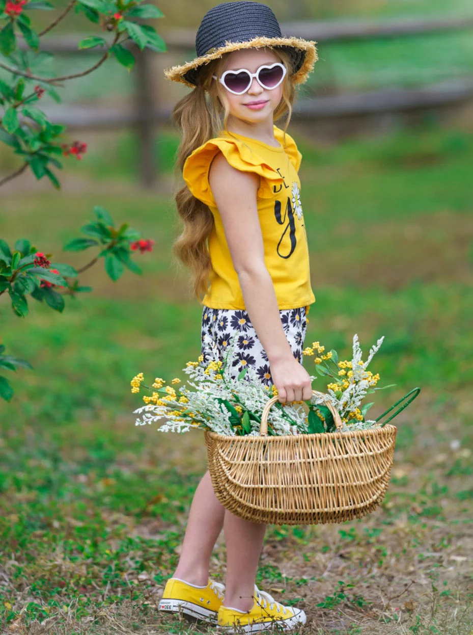 Be You-tiful Floral Pom Pom Shorts Set - Image 5