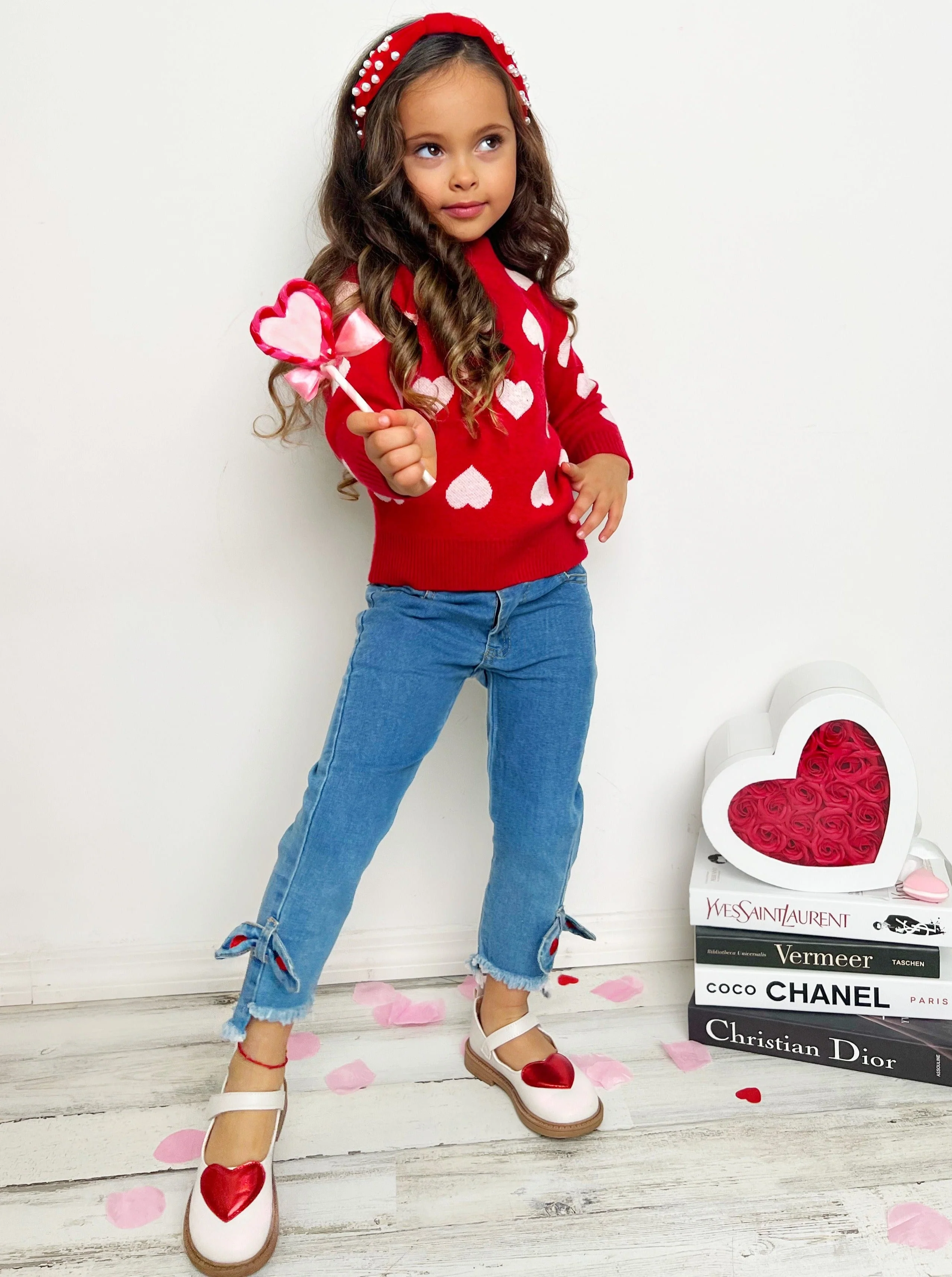 Big Hearted Knit Sweater - Image 3