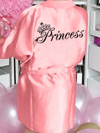 Girls Birthday Girl" Satin Robe - Image 7