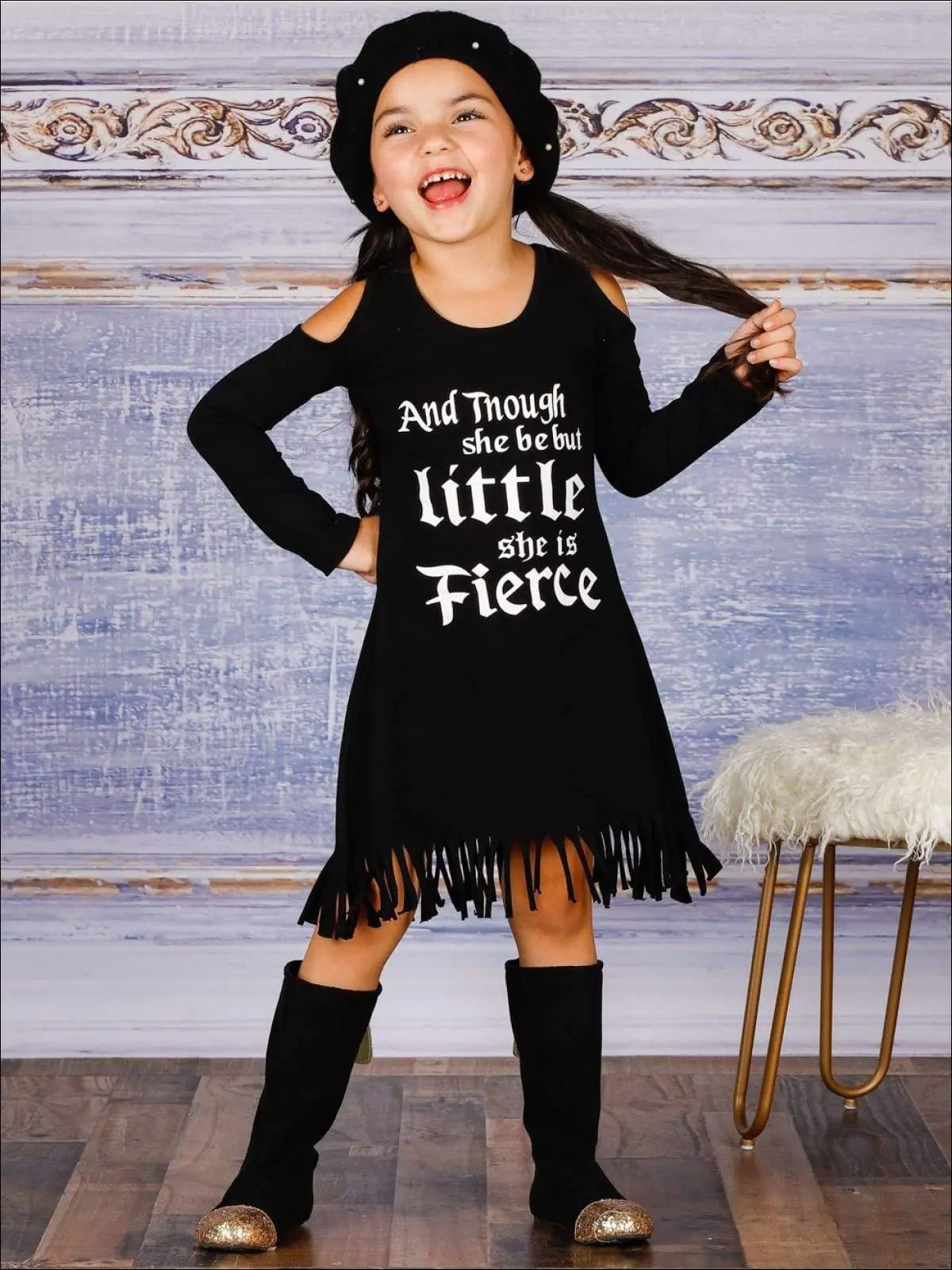 She is Fierce Fringe Dress - Image 2