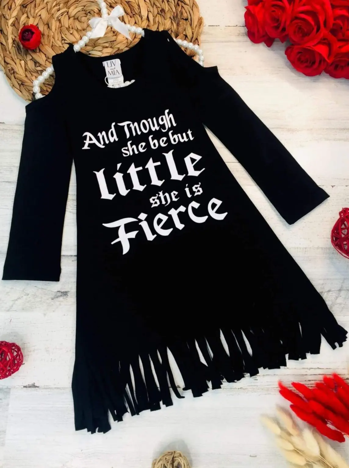 She is Fierce Fringe Dress - Image 3