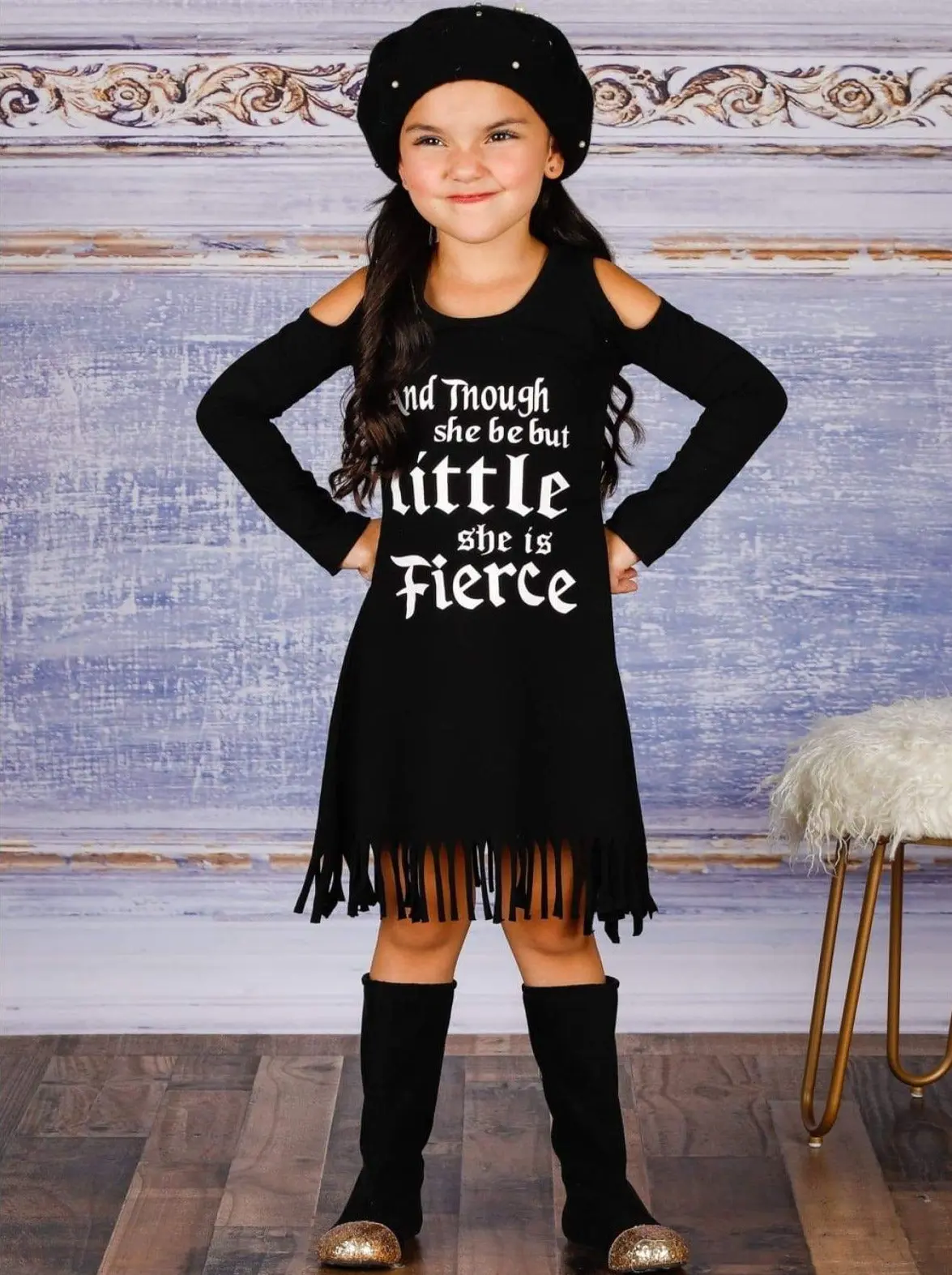 She is Fierce Fringe Dress - Image 4