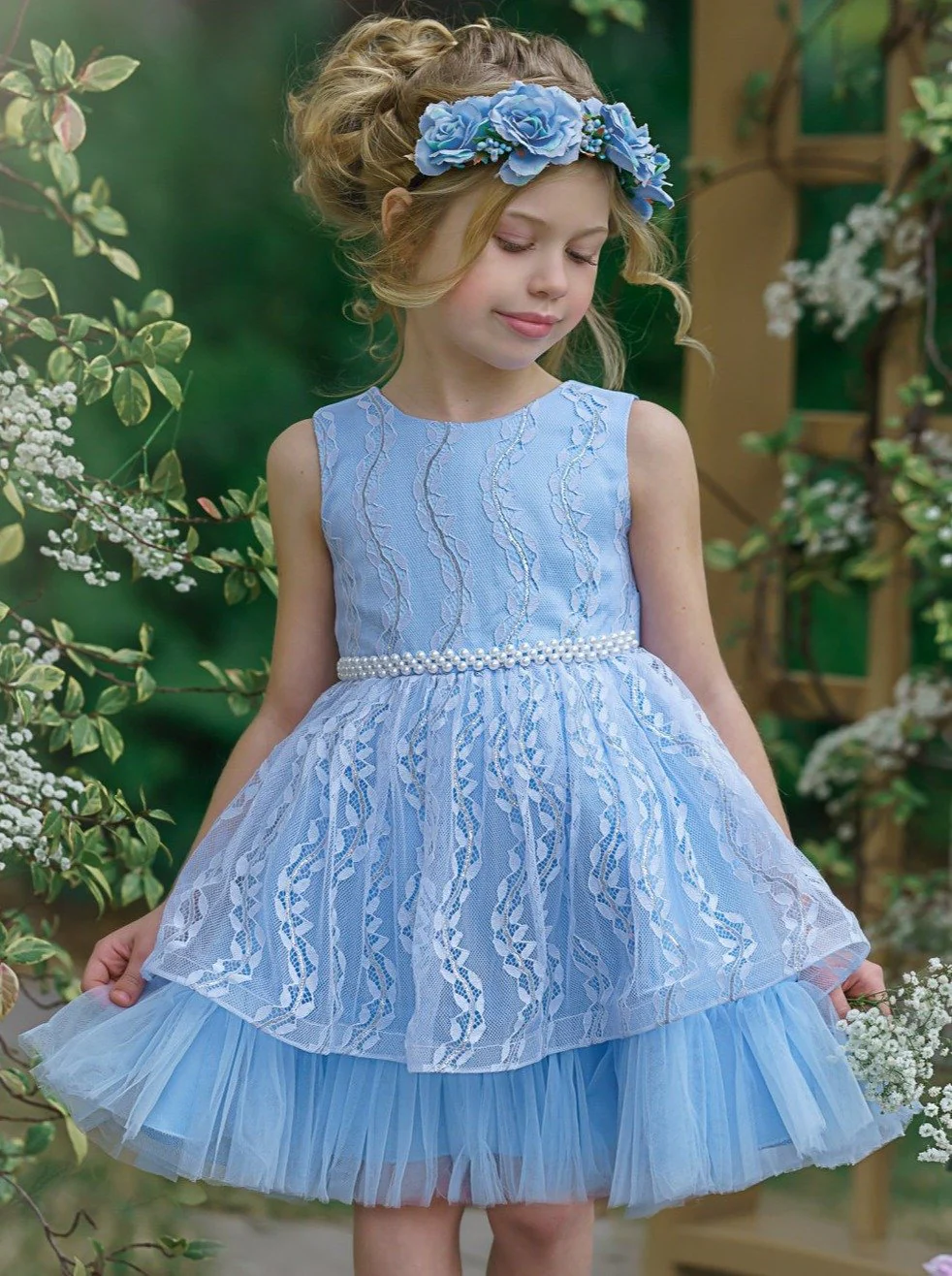 Pearl Princess Detailed Formal Dress - Image 3