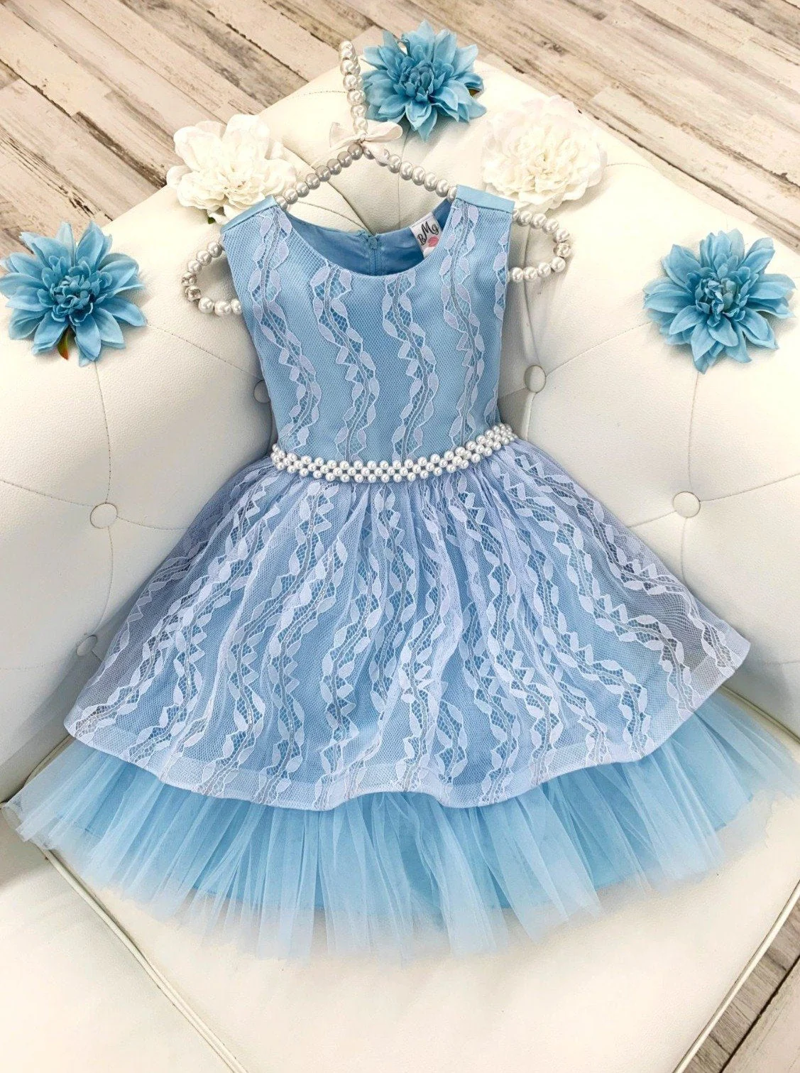 Pearl Princess Detailed Formal Dress - Image 5
