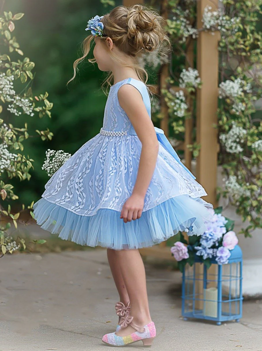Pearl Princess Detailed Formal Dress - Image 7