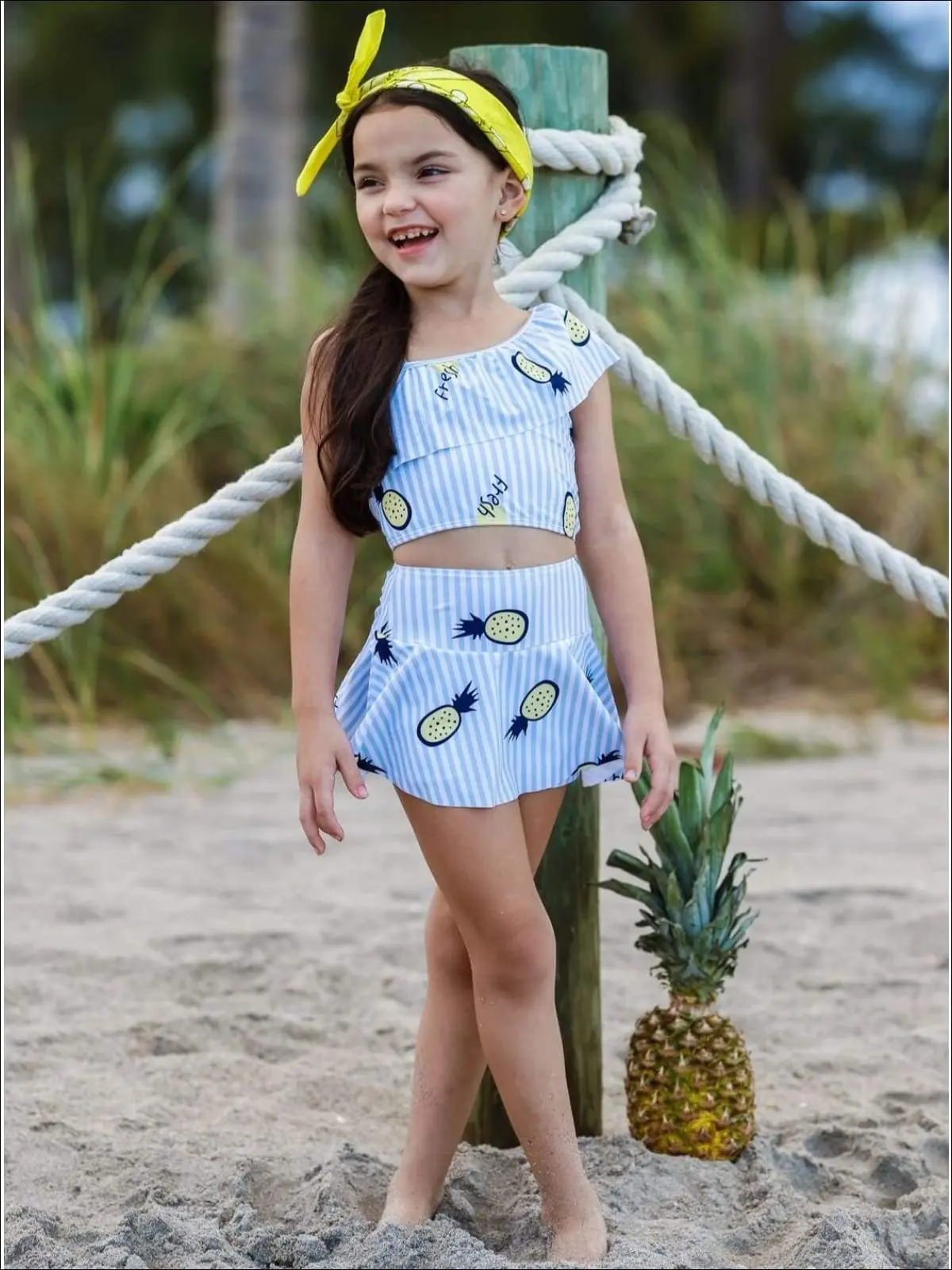Pineapple Paradise Two Piece Swimsuit - Image 2