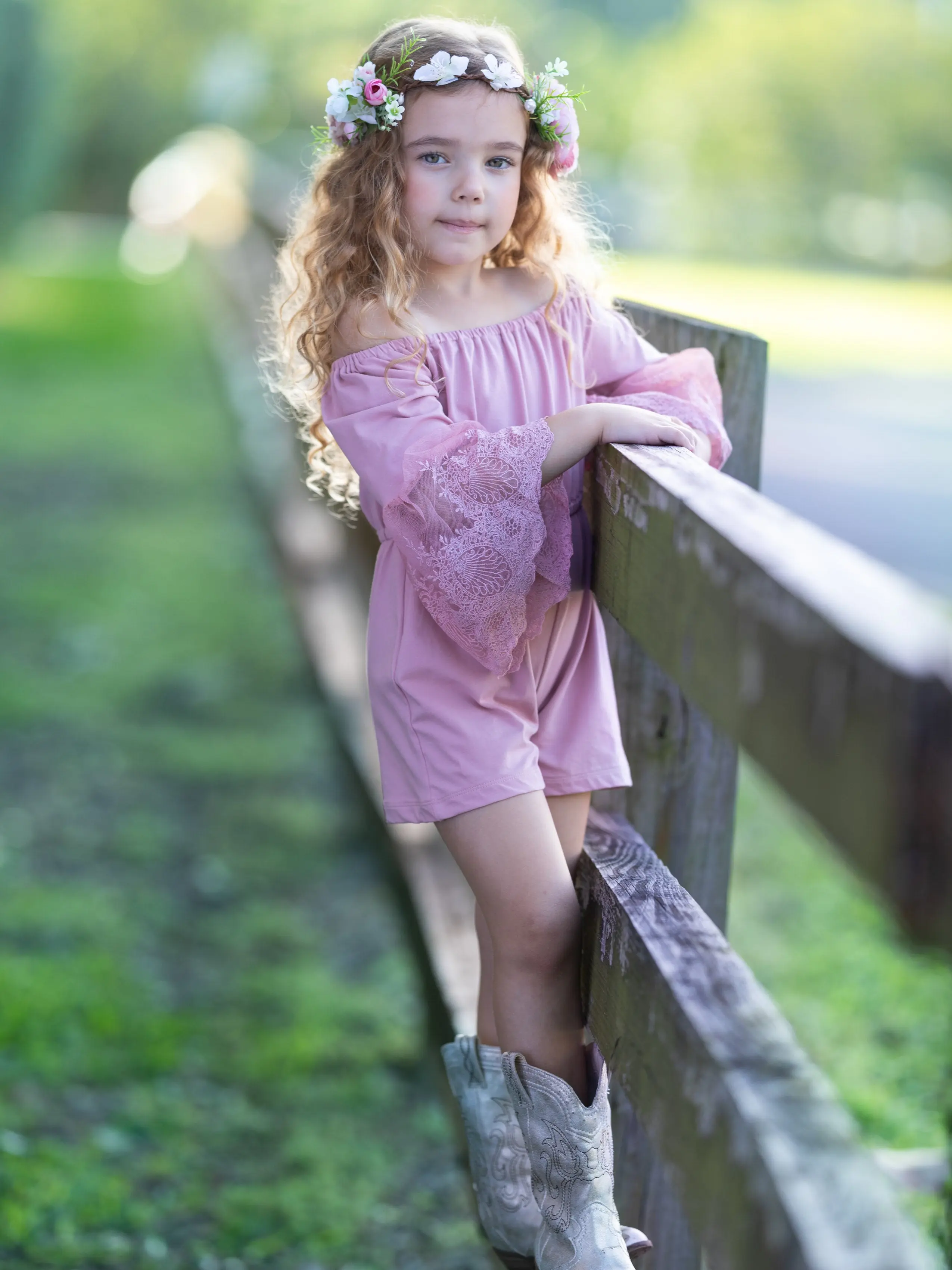 Grace and Lace Boho Romper - Image 13