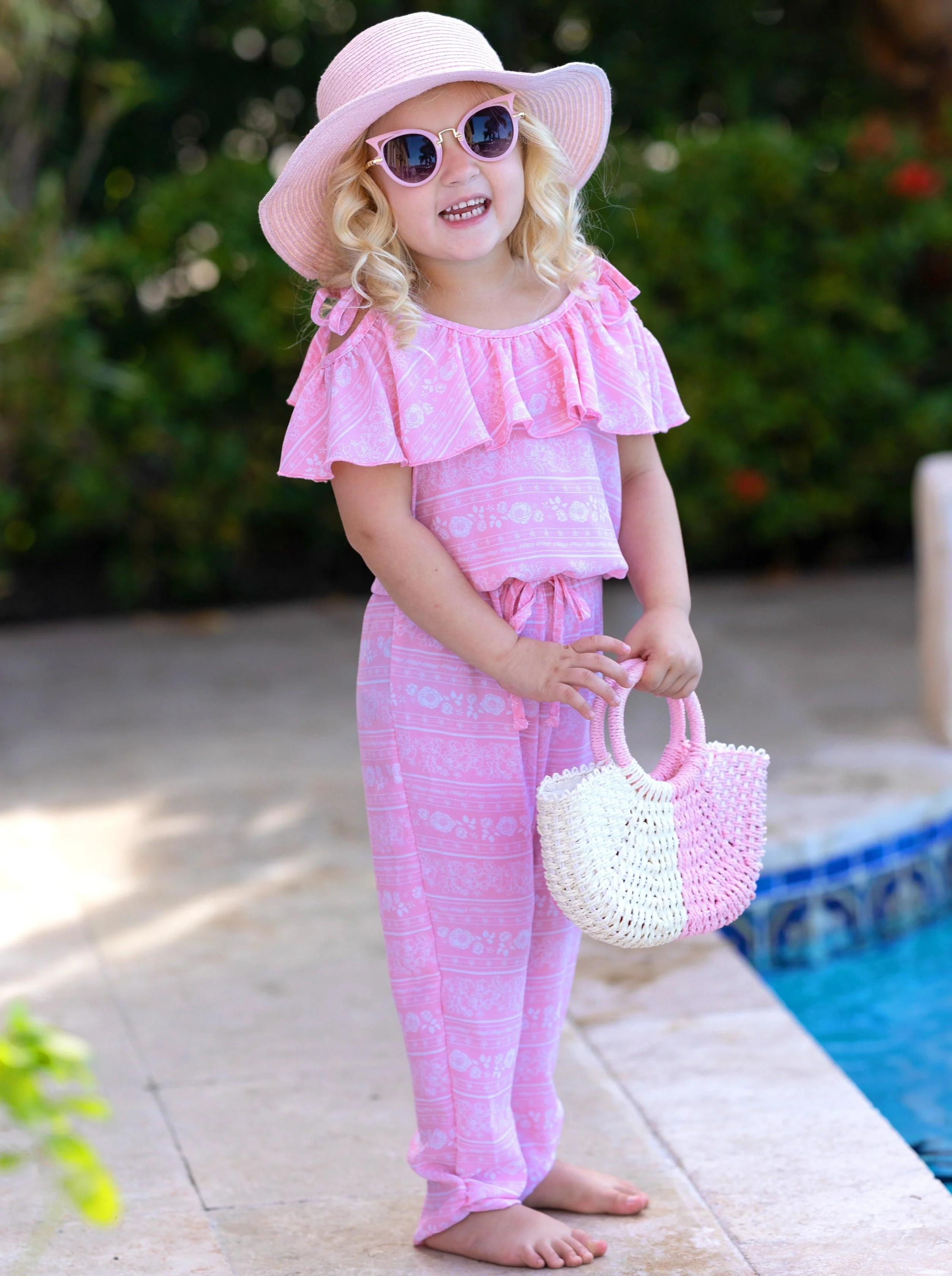 Boss Bloom Ruffle Bib Jumpsuit - Image 2