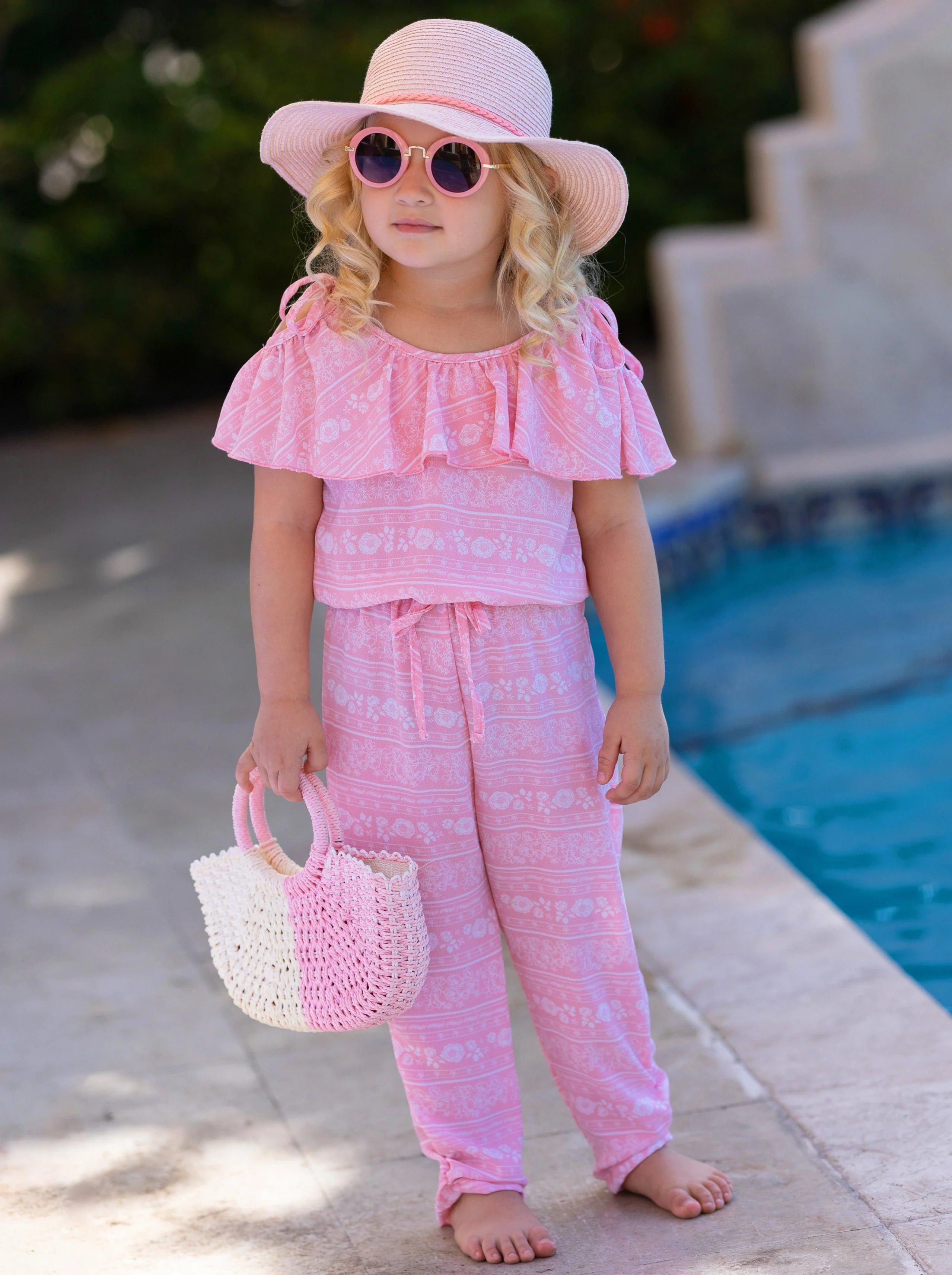 Boss Bloom Ruffle Bib Jumpsuit - Image 6