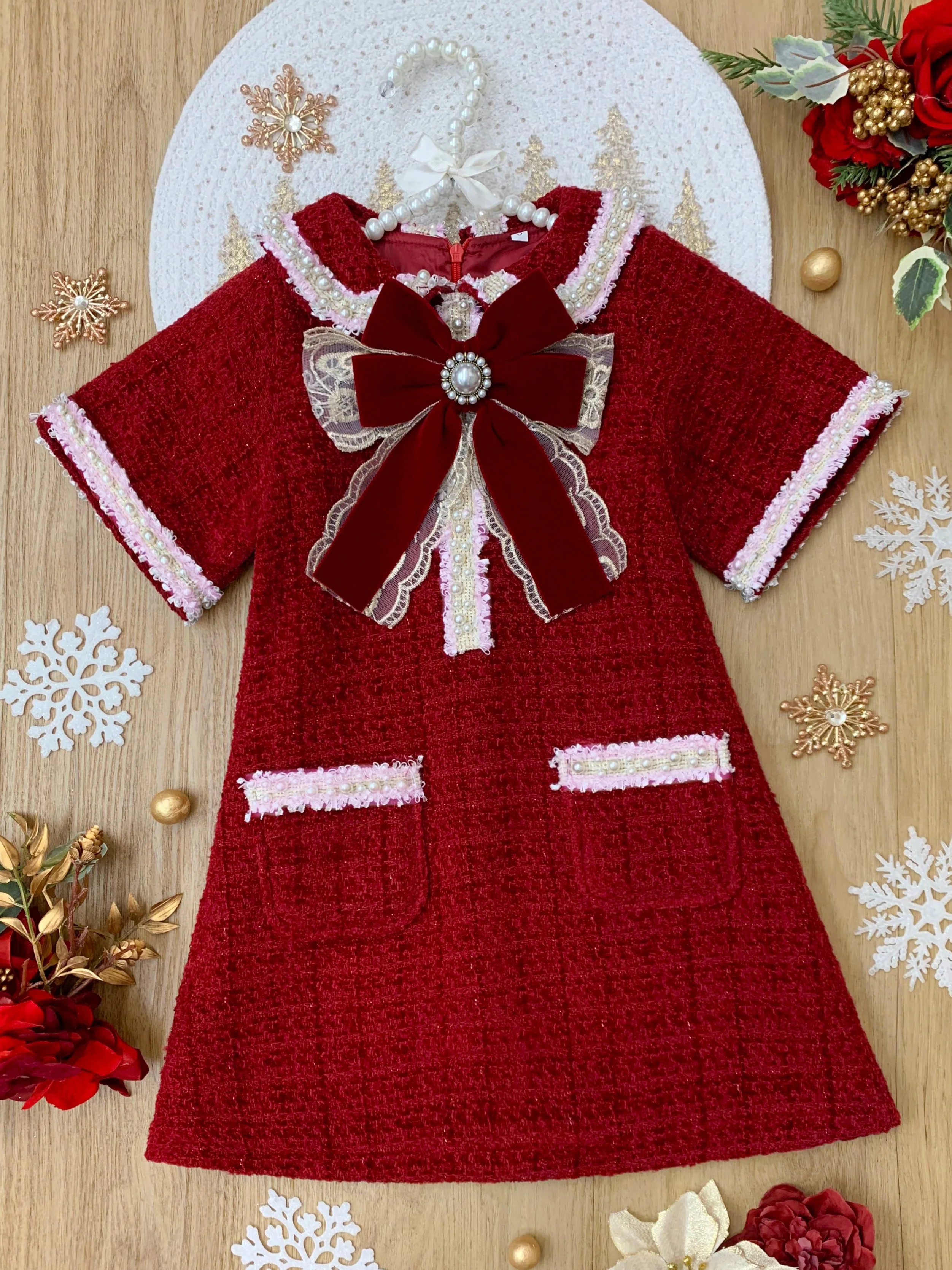 Cozy Meets Chic Tweed Dress - Image 2