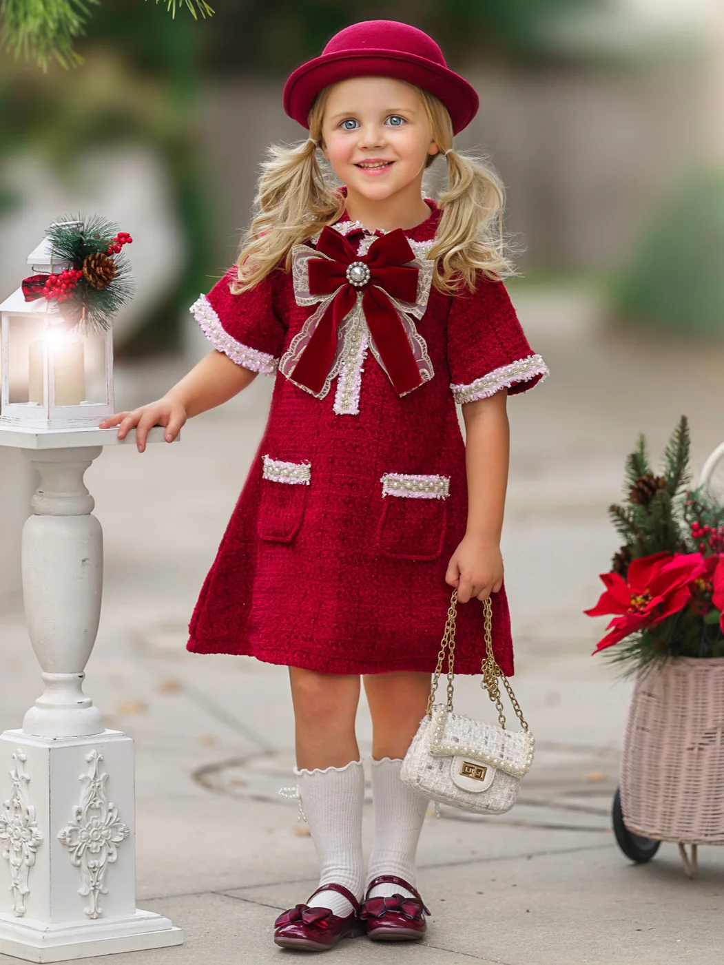 Cozy Meets Chic Tweed Dress - Image 3