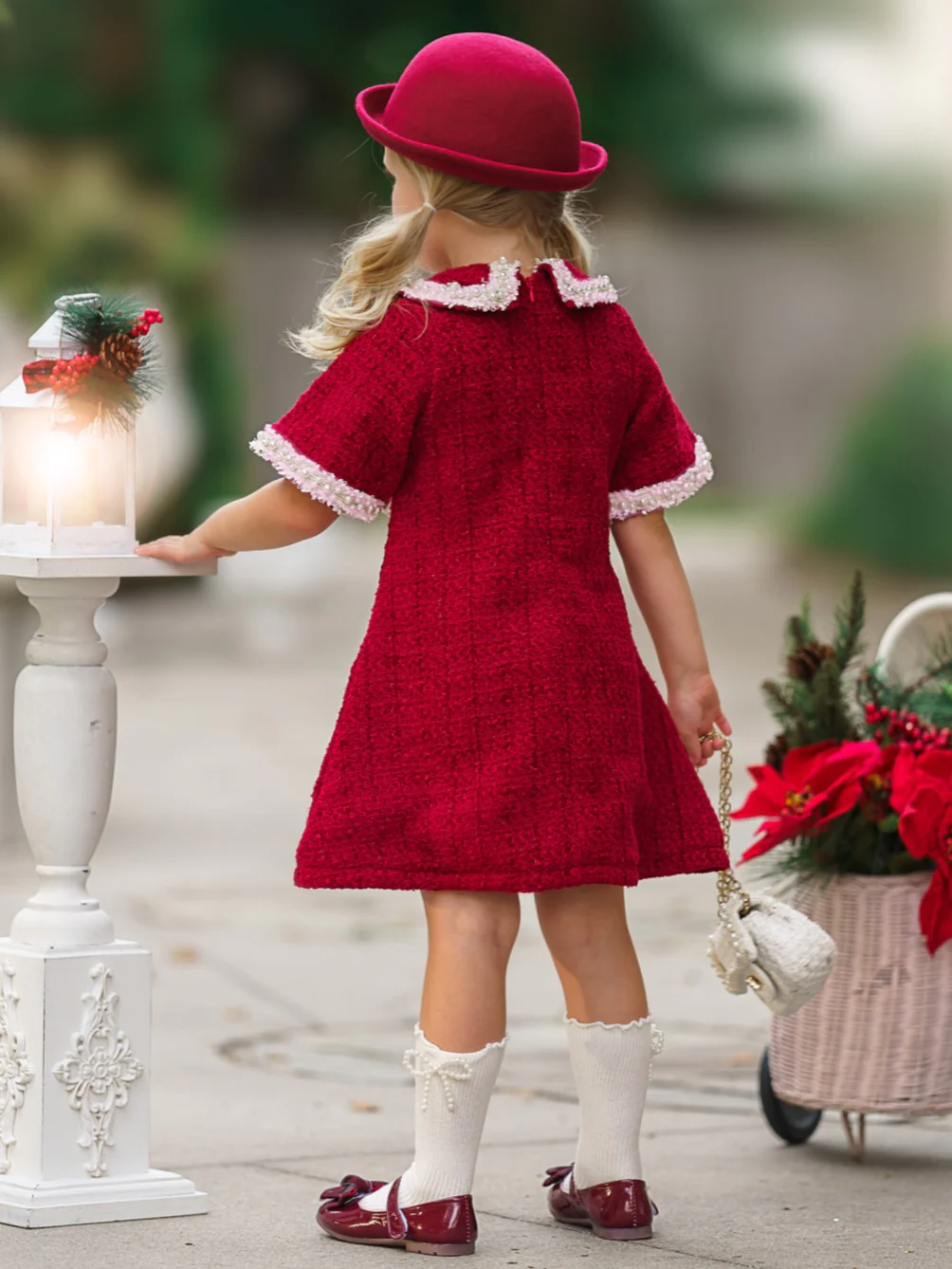 Cozy Meets Chic Tweed Dress - Image 4