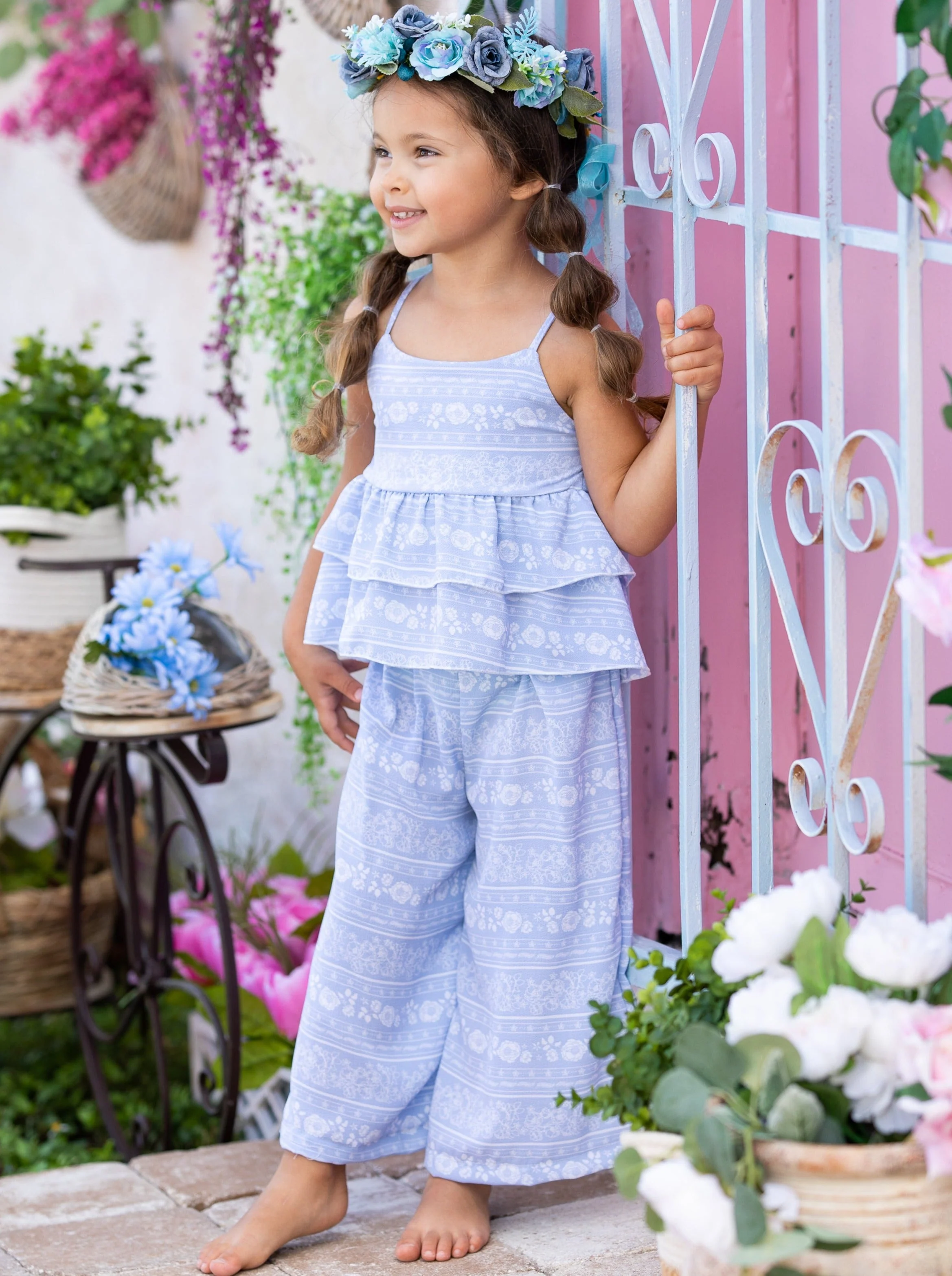 Buttercup Dreams Ruffle Top and Pants Set - Image 5