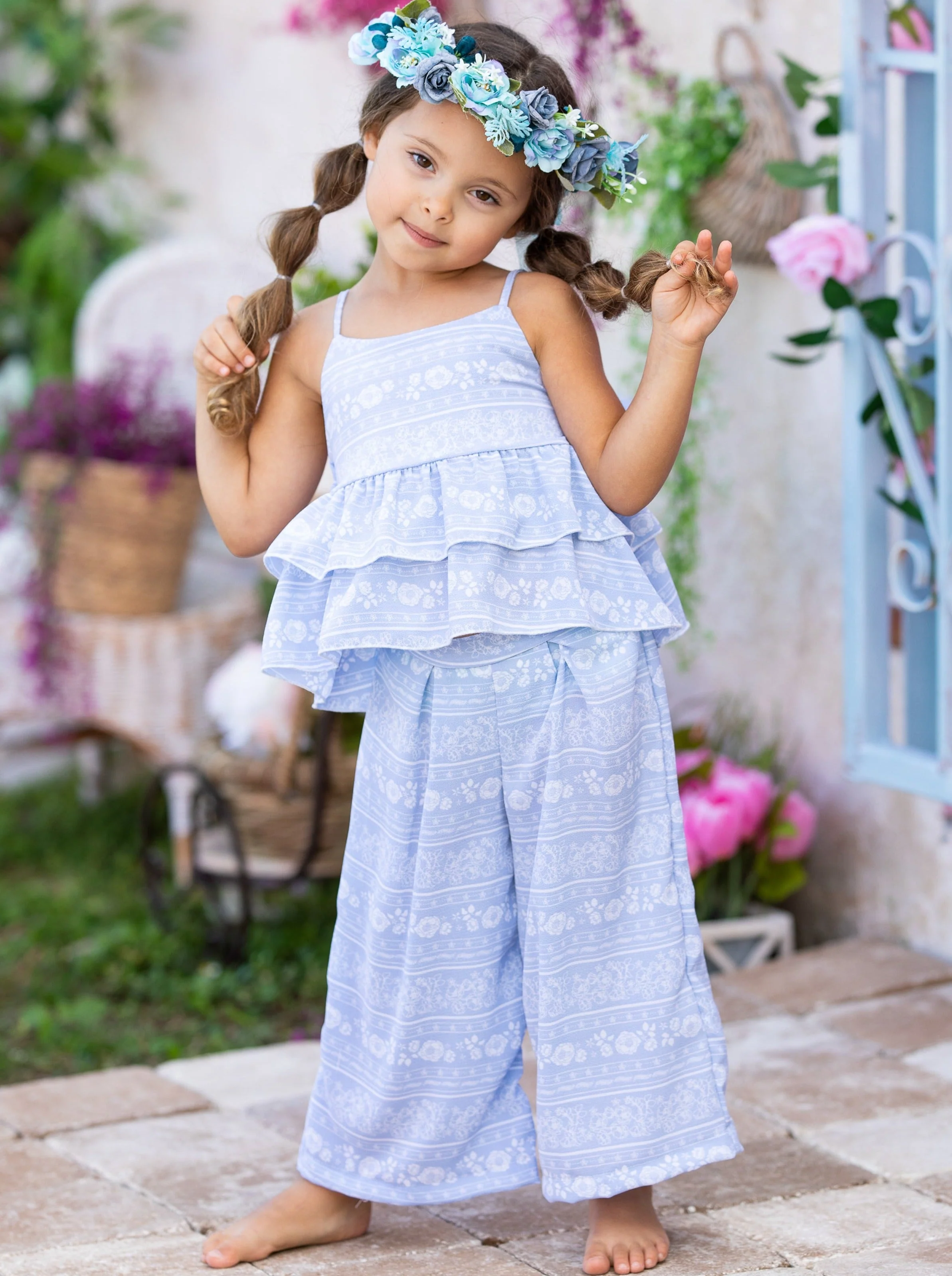 Buttercup Dreams Ruffle Top and Pants Set - Image 7