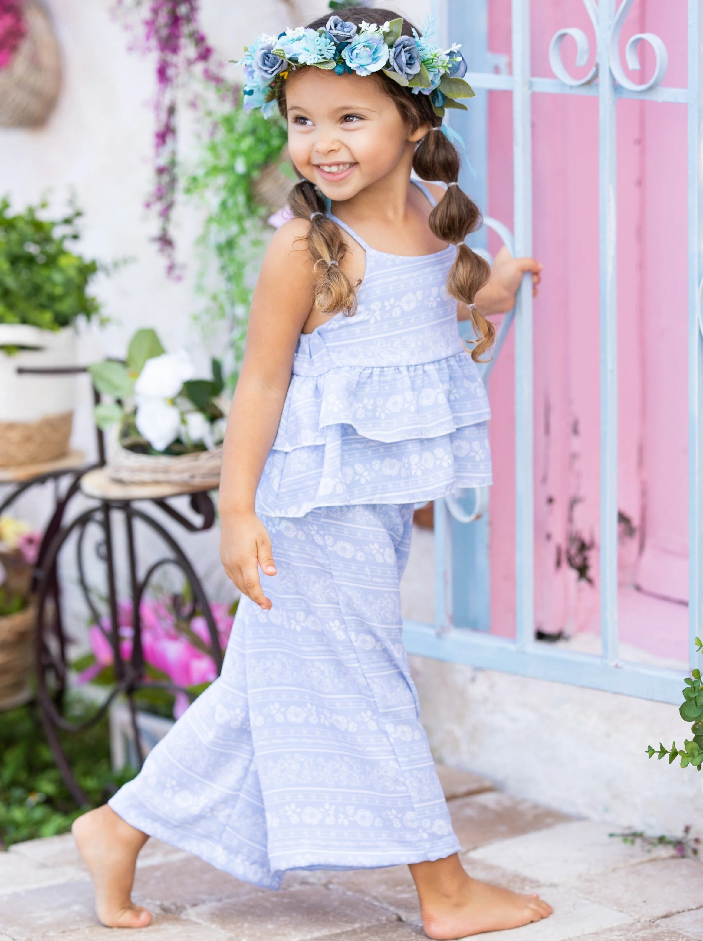 Buttercup Dreams Ruffle Top and Pants Set - Image 8