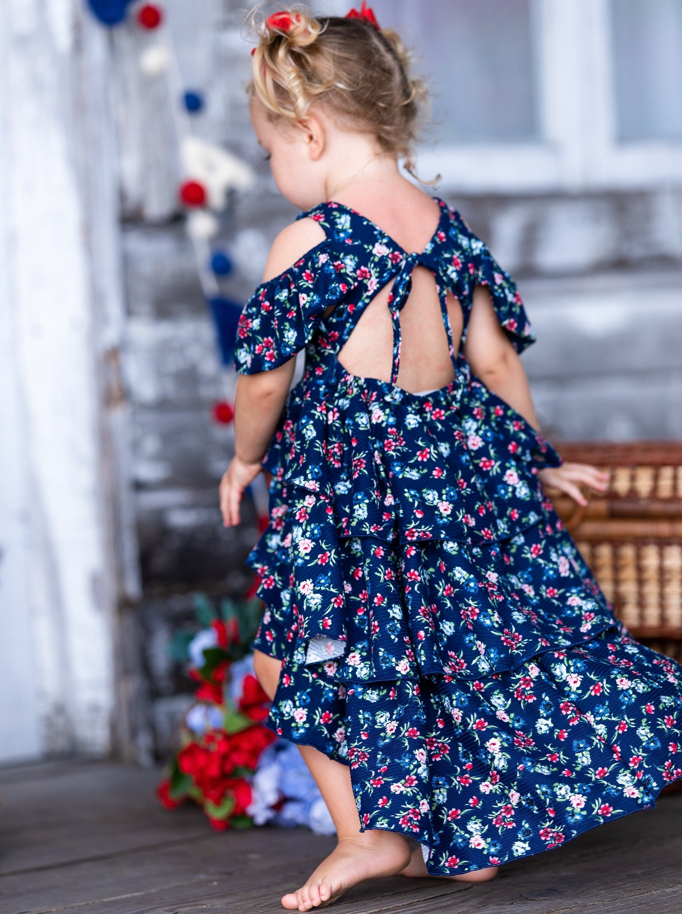 Calico Cuteness Hi Lo Sundress - Image 2