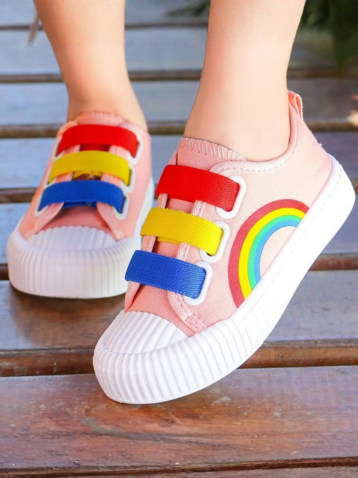 Over The Rainbow Sneakers by Liv and Mia - Image 3