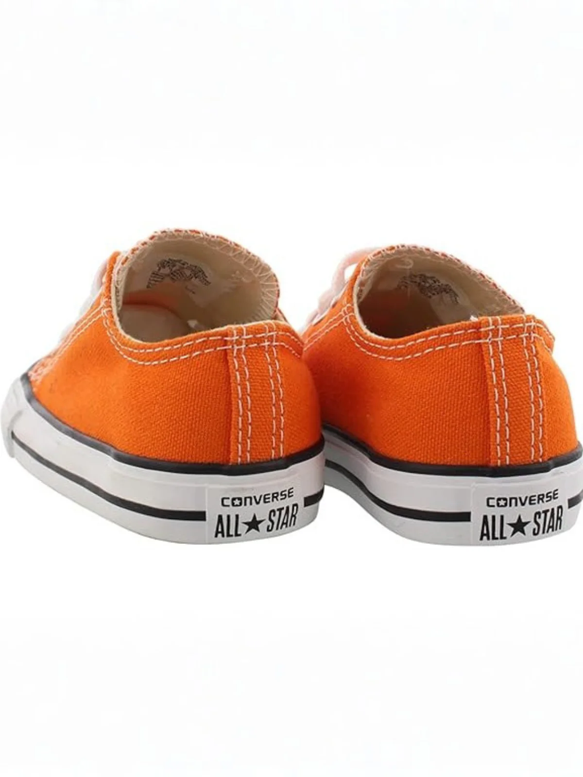 Cool In Orange Low Top Sneakers By Liv and Mia - Image 3