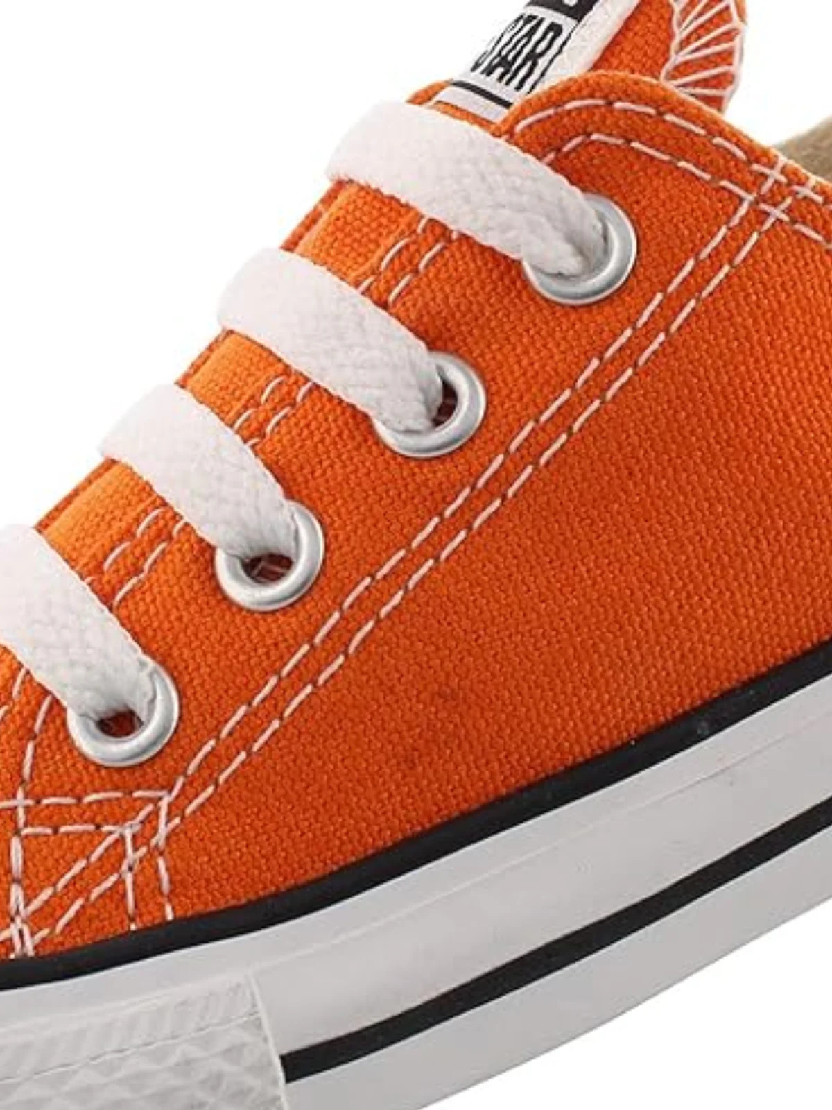 Cool In Orange Low Top Sneakers By Liv and Mia - Image 4