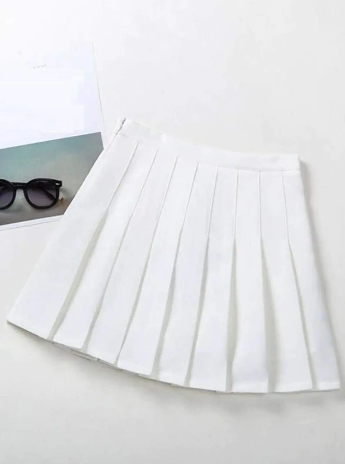 Preppy Casual Pleated Skirt - Image 6