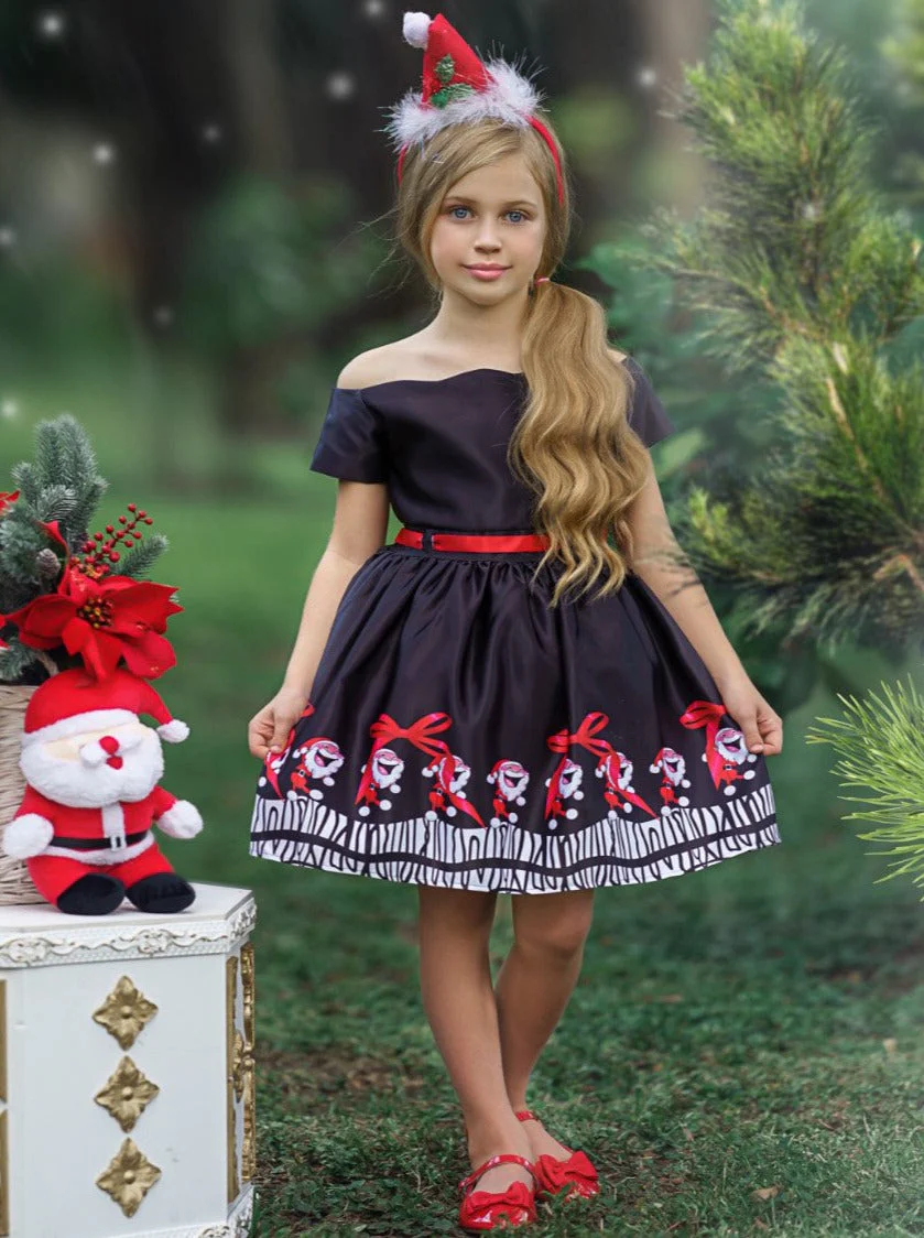 Joy to the World Holiday Scene Dress - Image 5