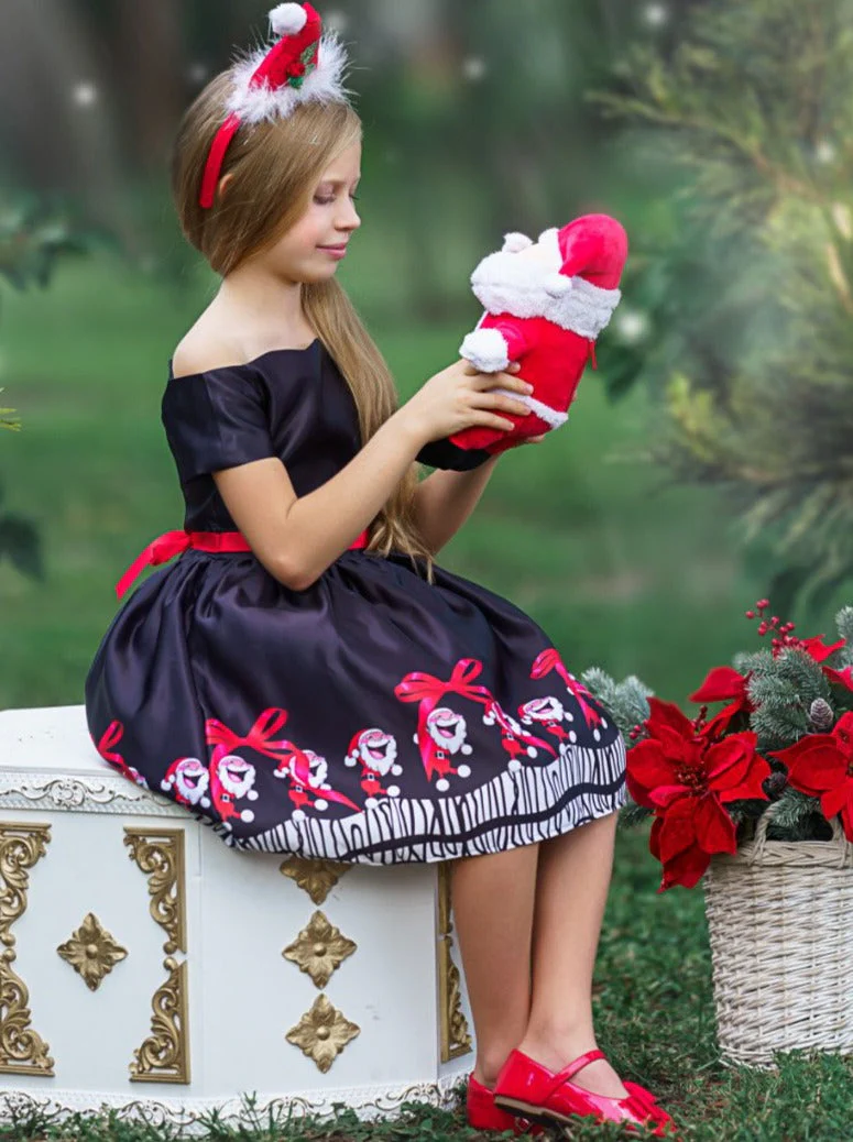 Joy to the World Holiday Scene Dress - Image 6