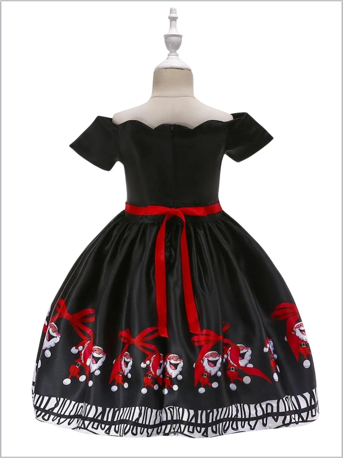 Joy to the World Holiday Scene Dress - Image 7