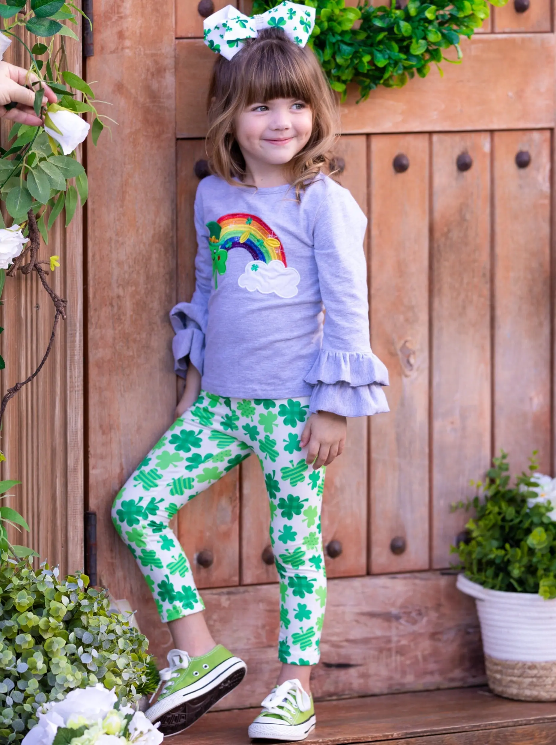 Rainbow's End Clover Legging Set - Image 2