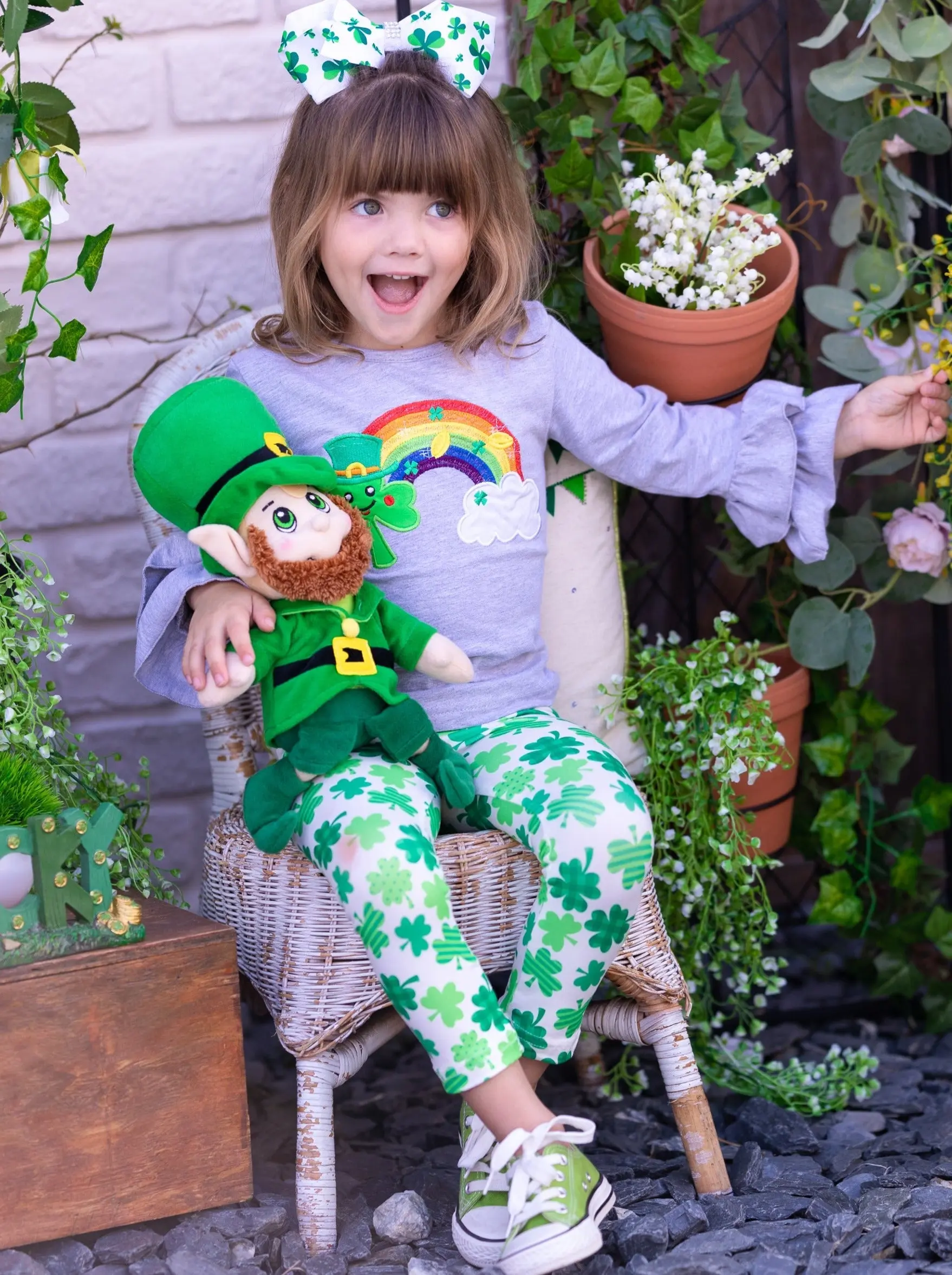 Rainbow's End Clover Legging Set - Image 5