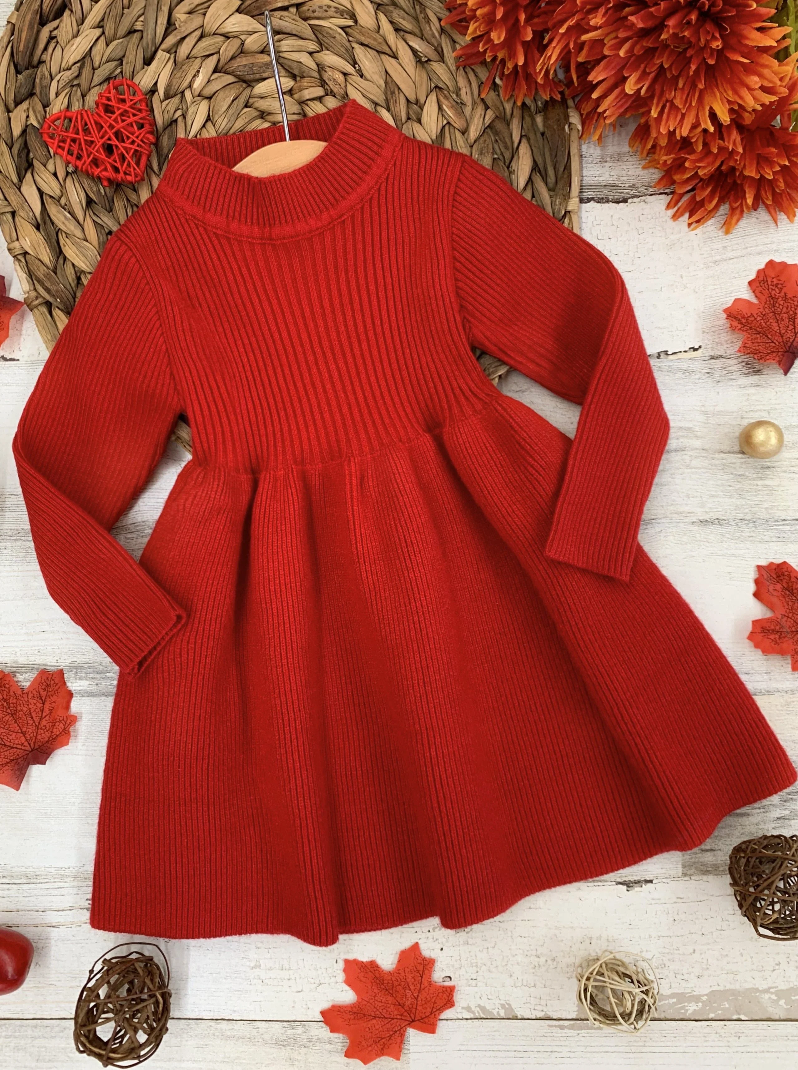 Cozy Weather Cherry Knit Tunic Sweater - Image 3