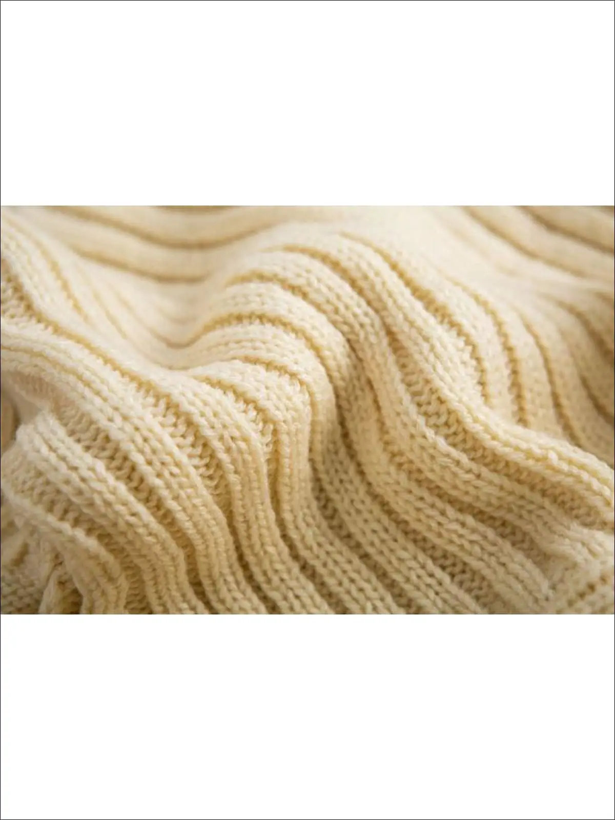 Cute As Pie Creme Tutu Sweater - Image 3