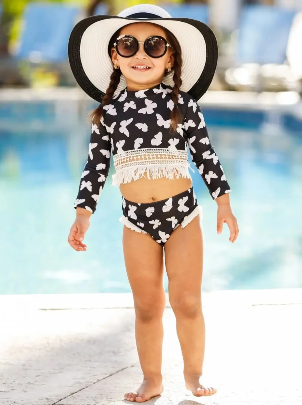 Weekend Getaway Rash Guard Two Piece Swimsuit - Image 10