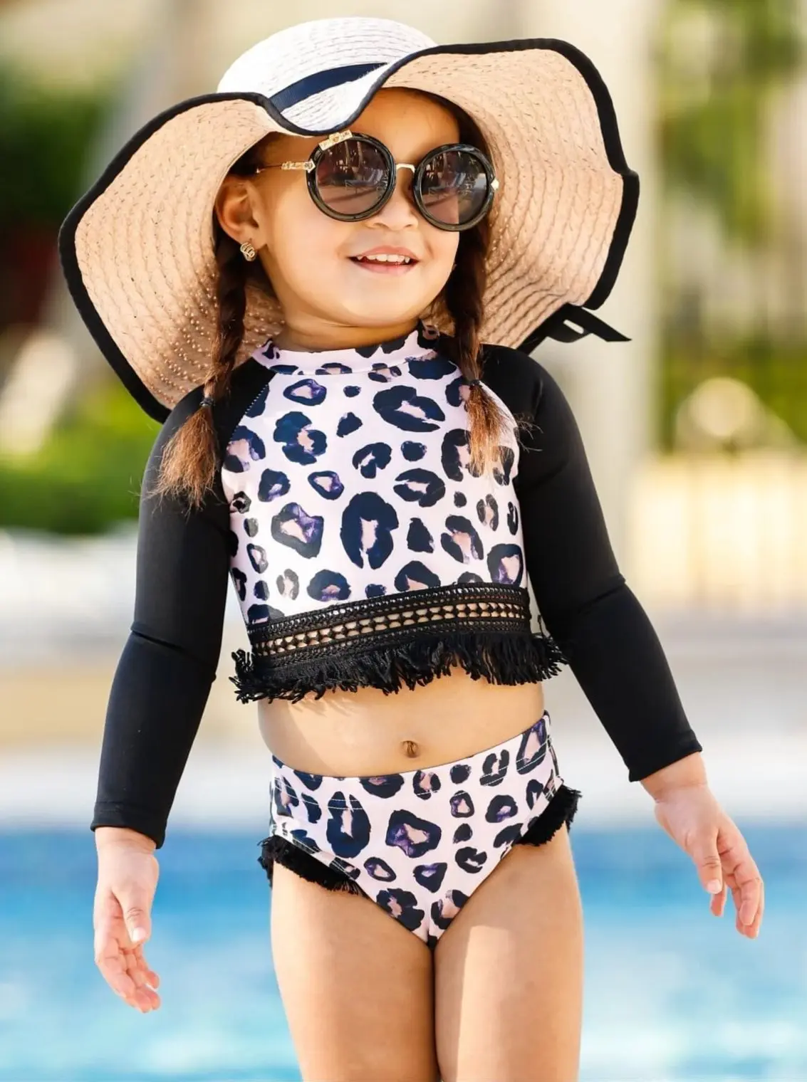Weekend Getaway Rash Guard Two Piece Swimsuit - Image 5